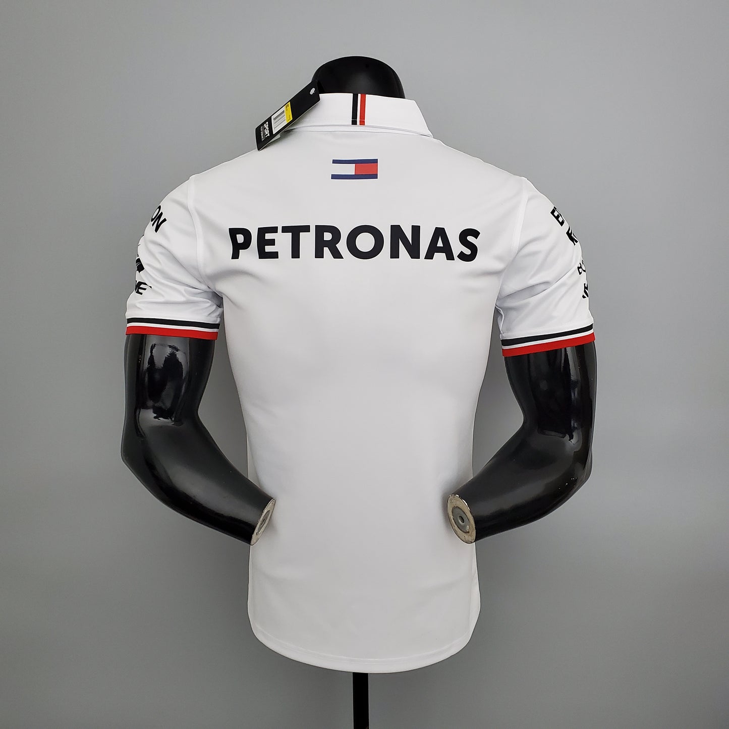 Mercedes F1 2023 Player Fit Polo – Petronas | White