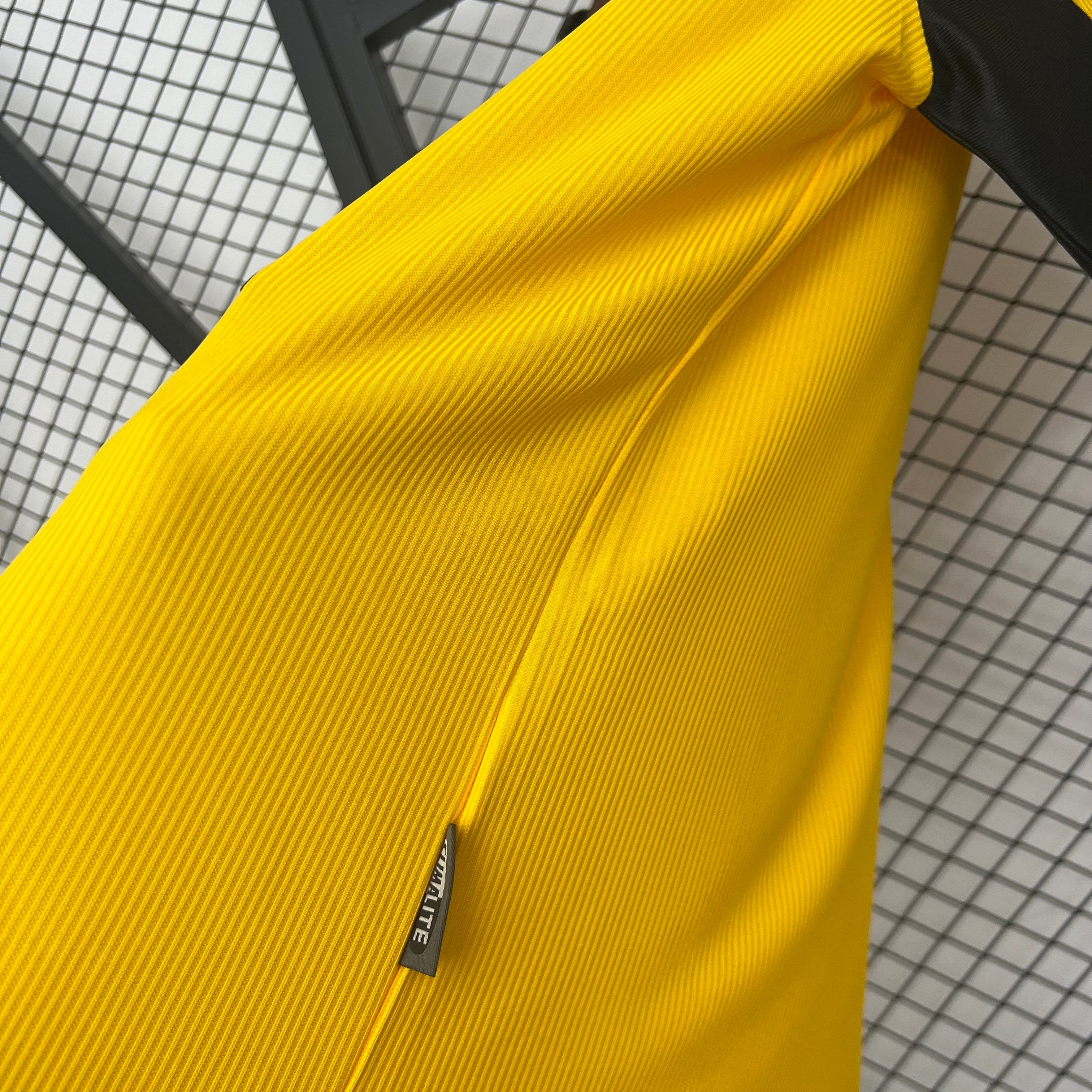 1990s AC Milan Retro Football Shirt | Yellow Black Home
