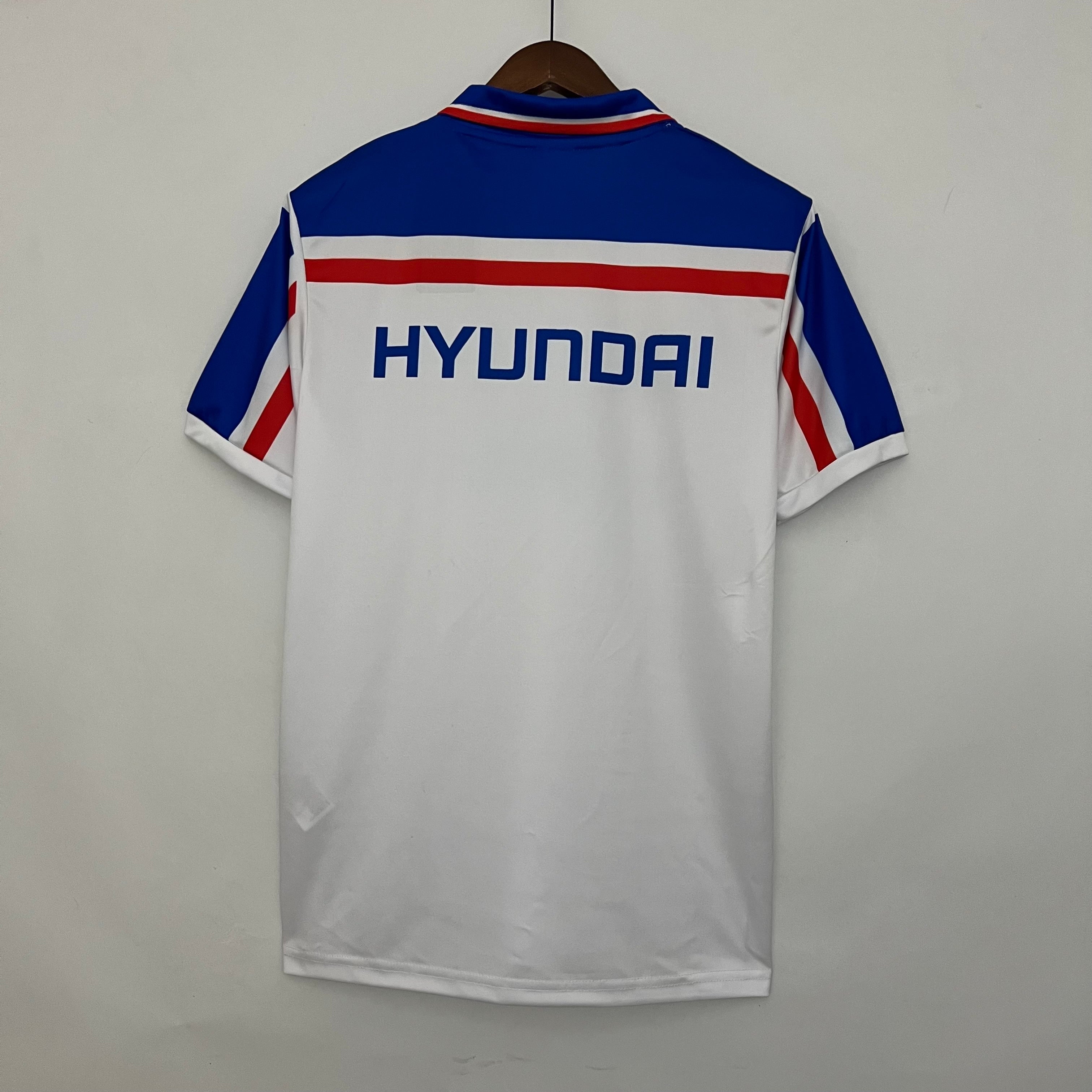 1990s Bahia Retro Football Shirt | White Blue Home