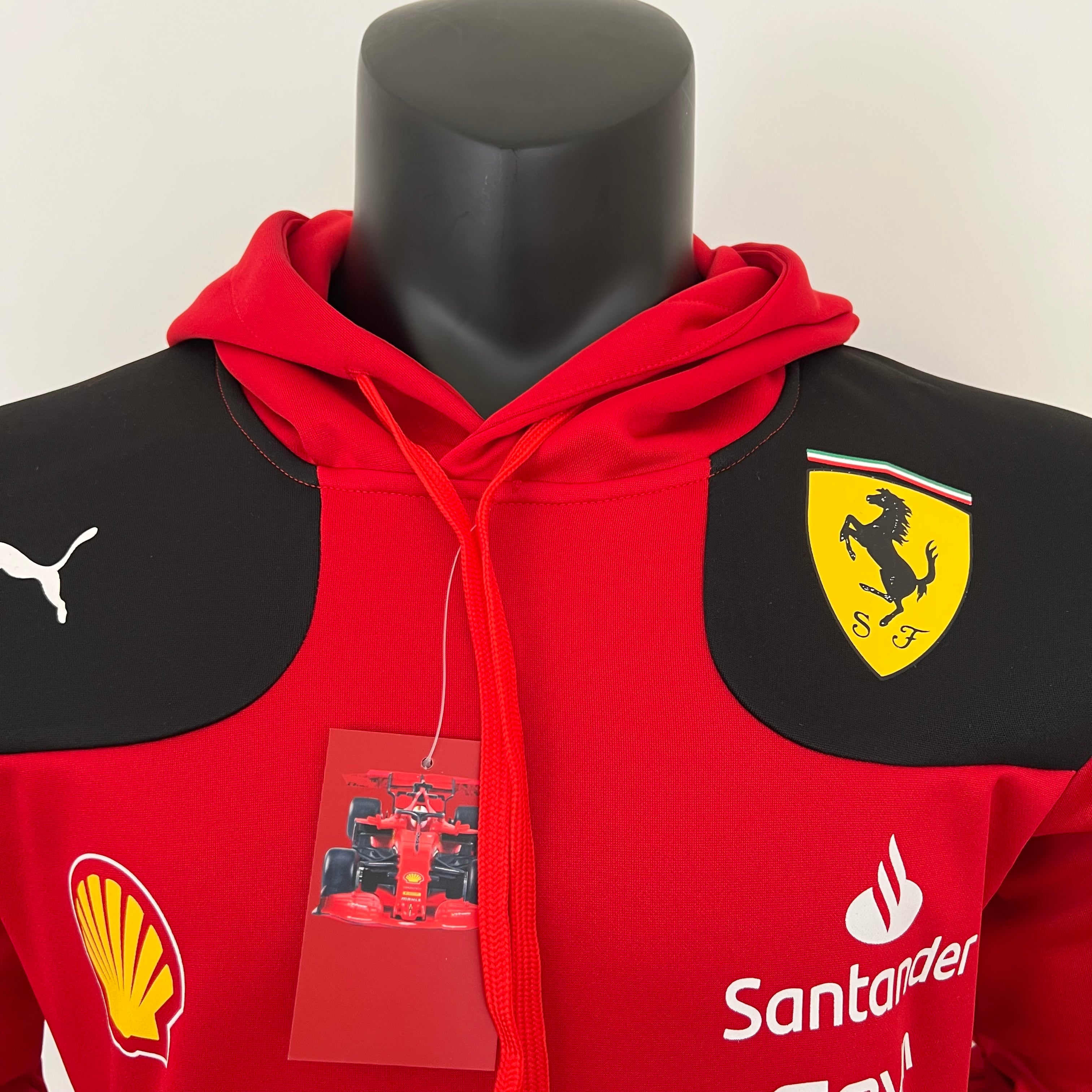 Ferrari F1 2023 Player Fit Hoodie | Red Black