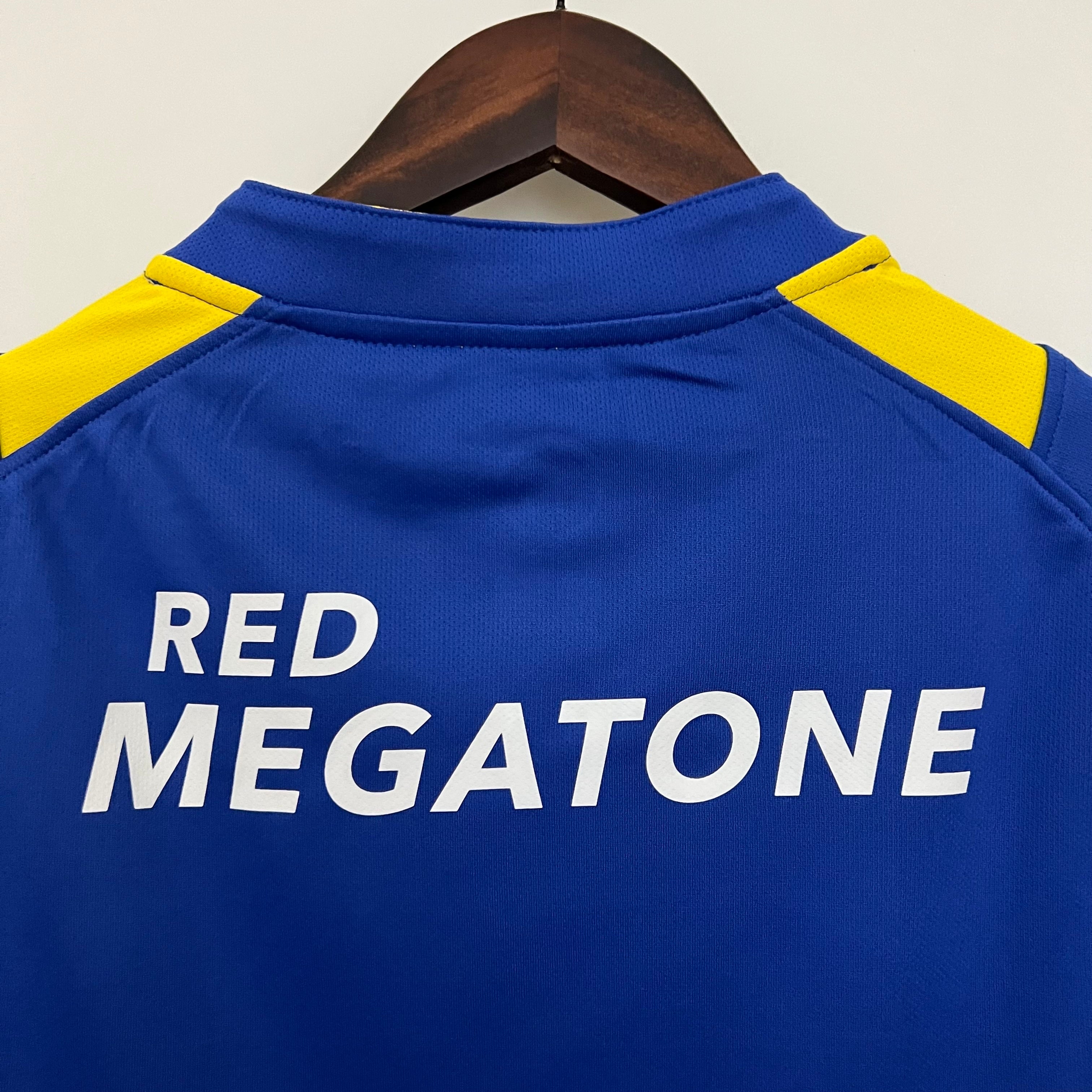 1990s Boca Juniors Retro Football Shirt | Blue Yellow Home