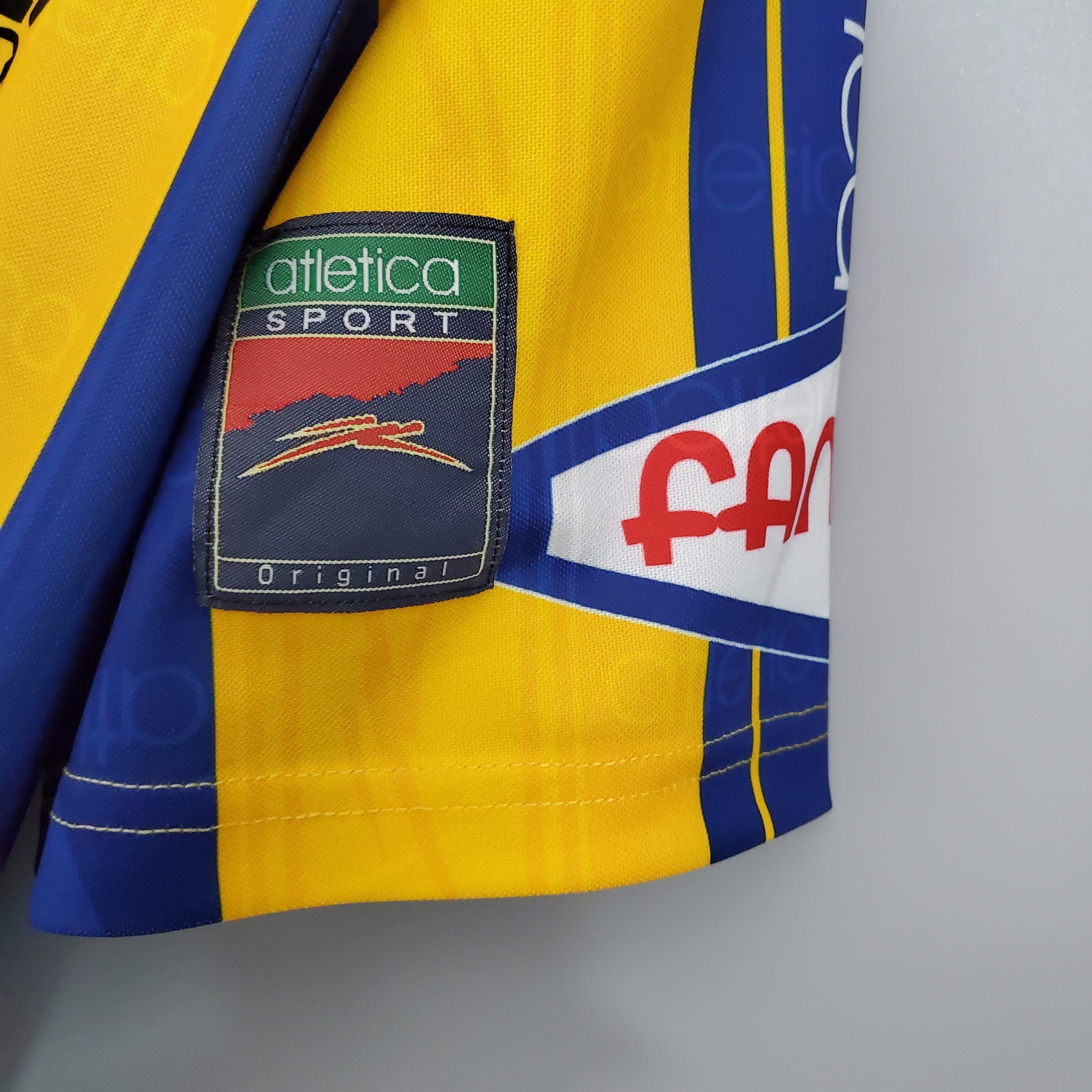 2000s Tigres Retro Football Shirt | Yellow Blue Home