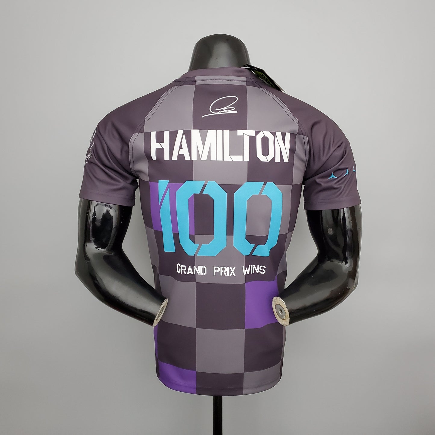 Mercedes F1 2025 Player Fit T-Shirt – Lewis Hamilton #44 Mercedes | Purple