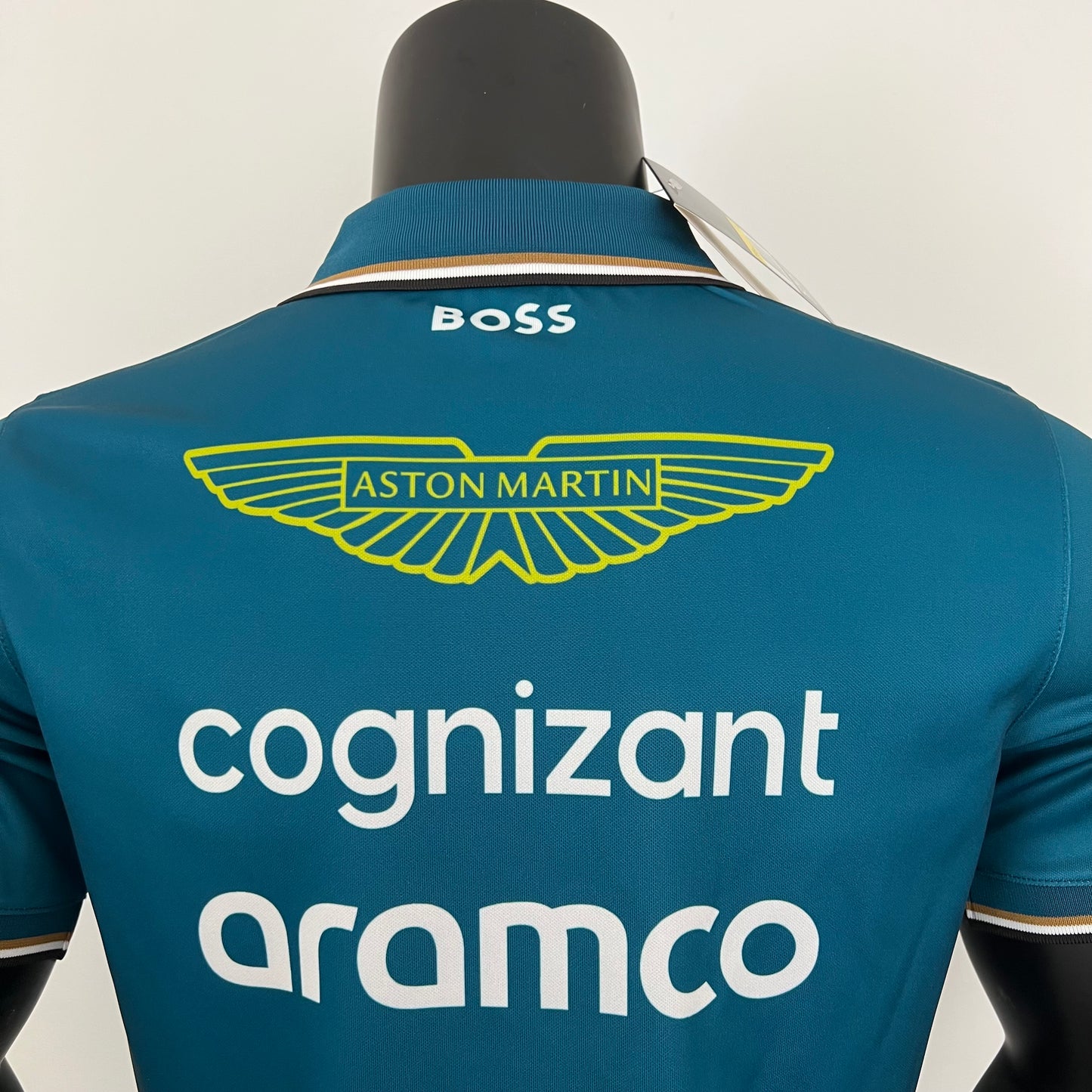 Aston Martin F1 2023 Polo – Player Fit | Teal