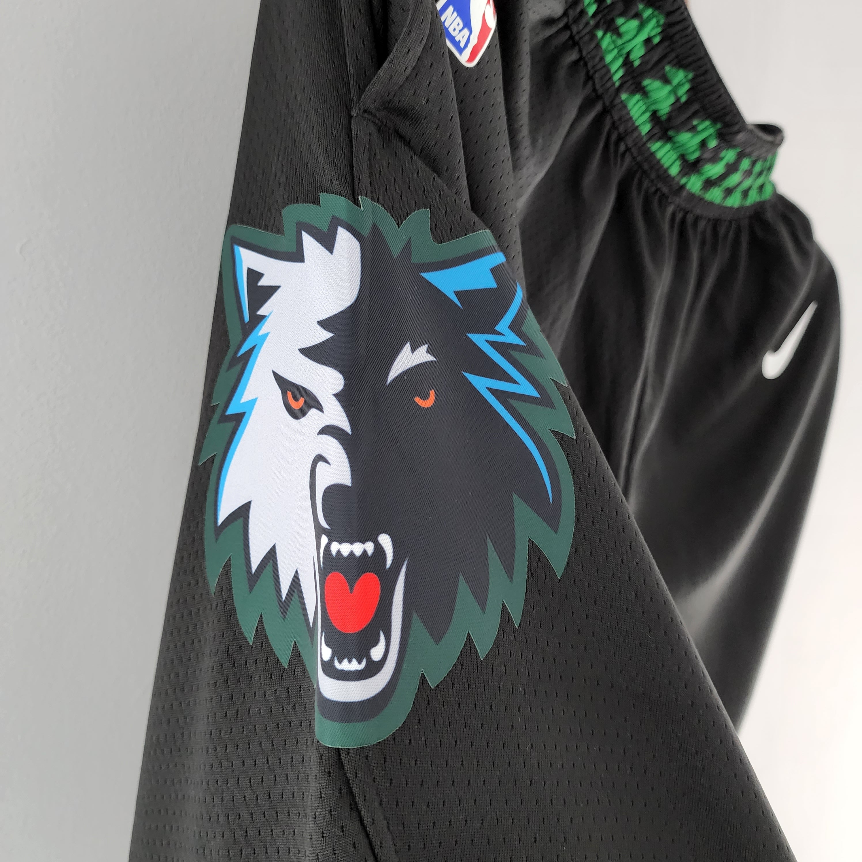 1990s Minnesota Timberwolves Retro Basketball Shorts