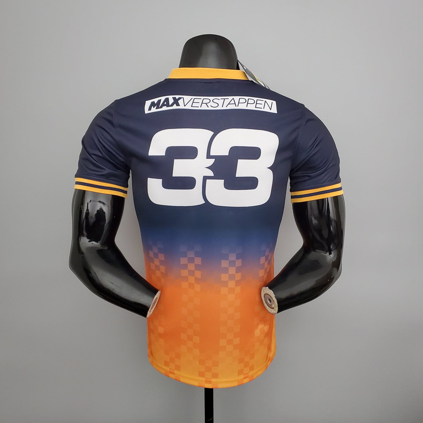 Red Bull Racing F1 2025 Player Fit T-Shirt – Max Verstappen #33 Red Bull | Dark Blue Orange
