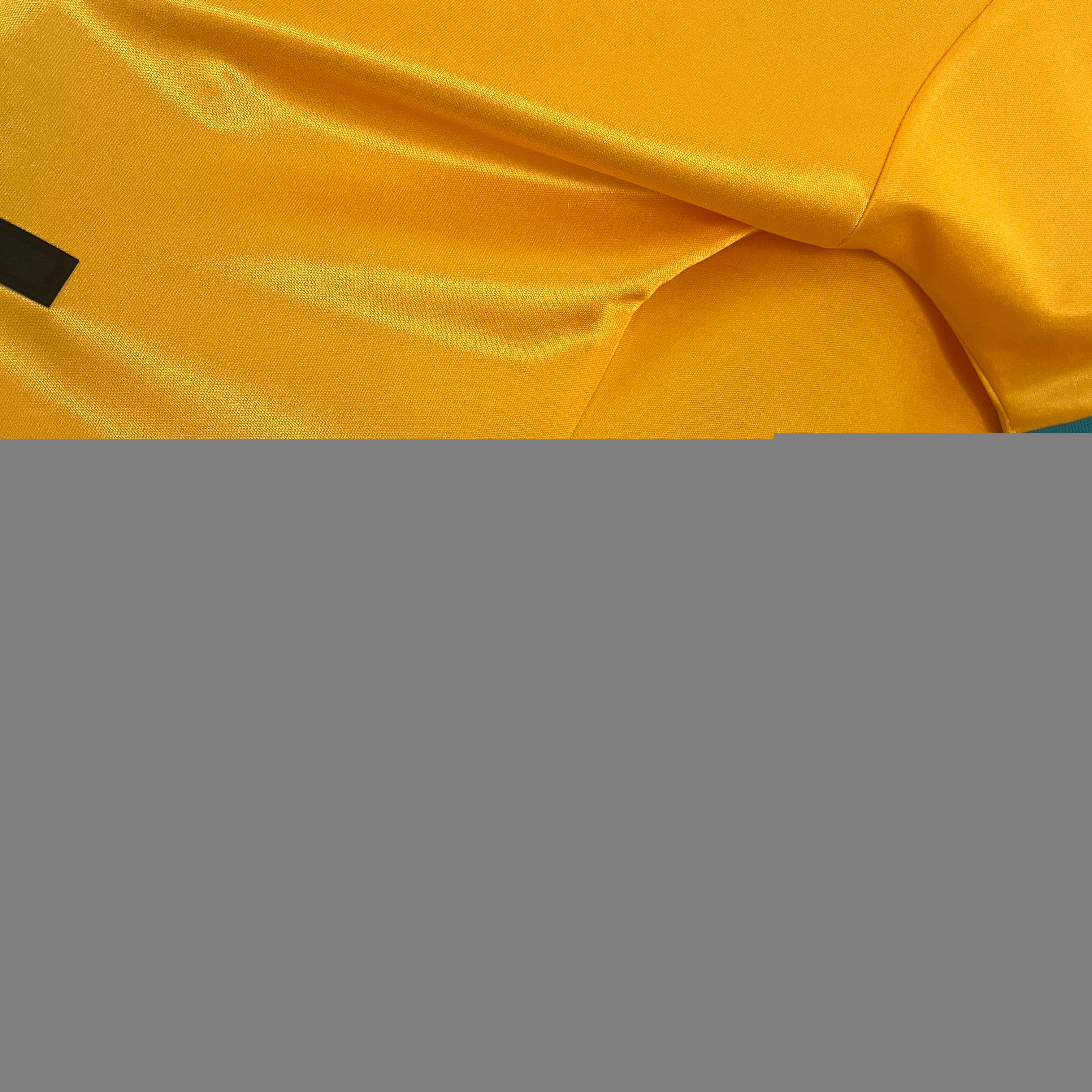 1990s Bayern Munich Retro Football Shirt | Yellow Black Home