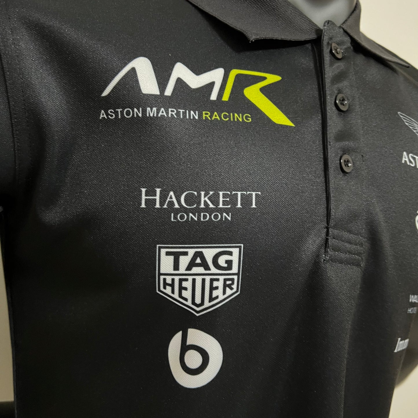 Aston Martin F1 2023 Polo – Player Fit | Black