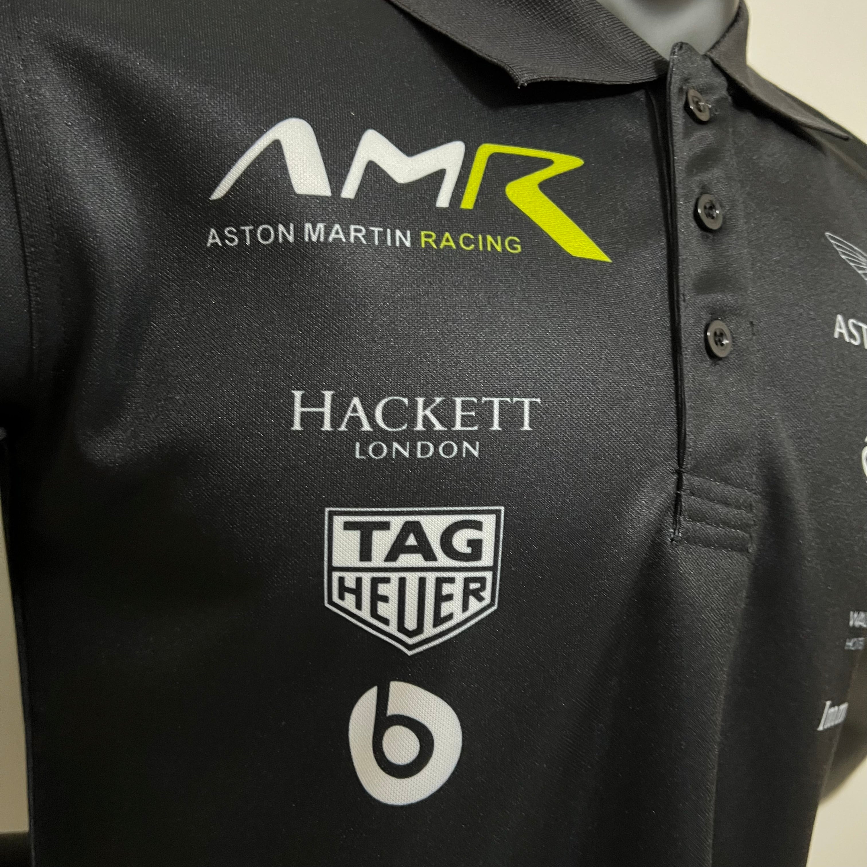 Aston Martin F1 2023 Polo – Player Fit | Black