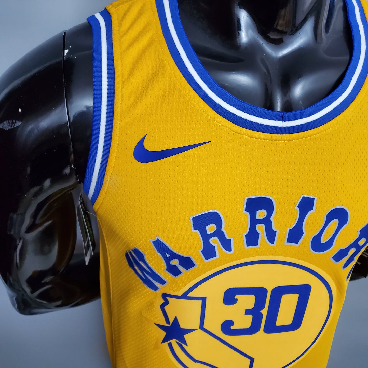 2021 Golden State Curry #30 Retro Basketball Jersey