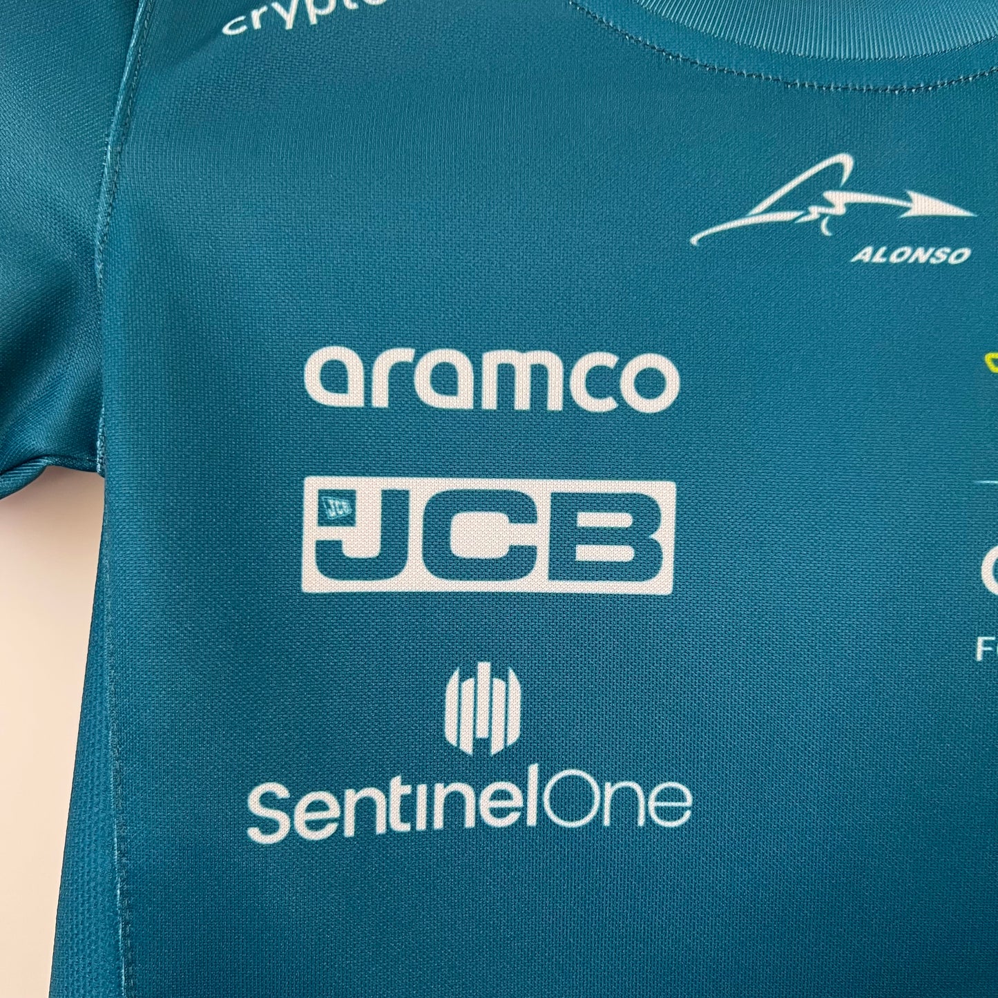 Aston Martin F1 2023 T-Shirt – Team Edition – Fernando Alonso #14 | Teal
