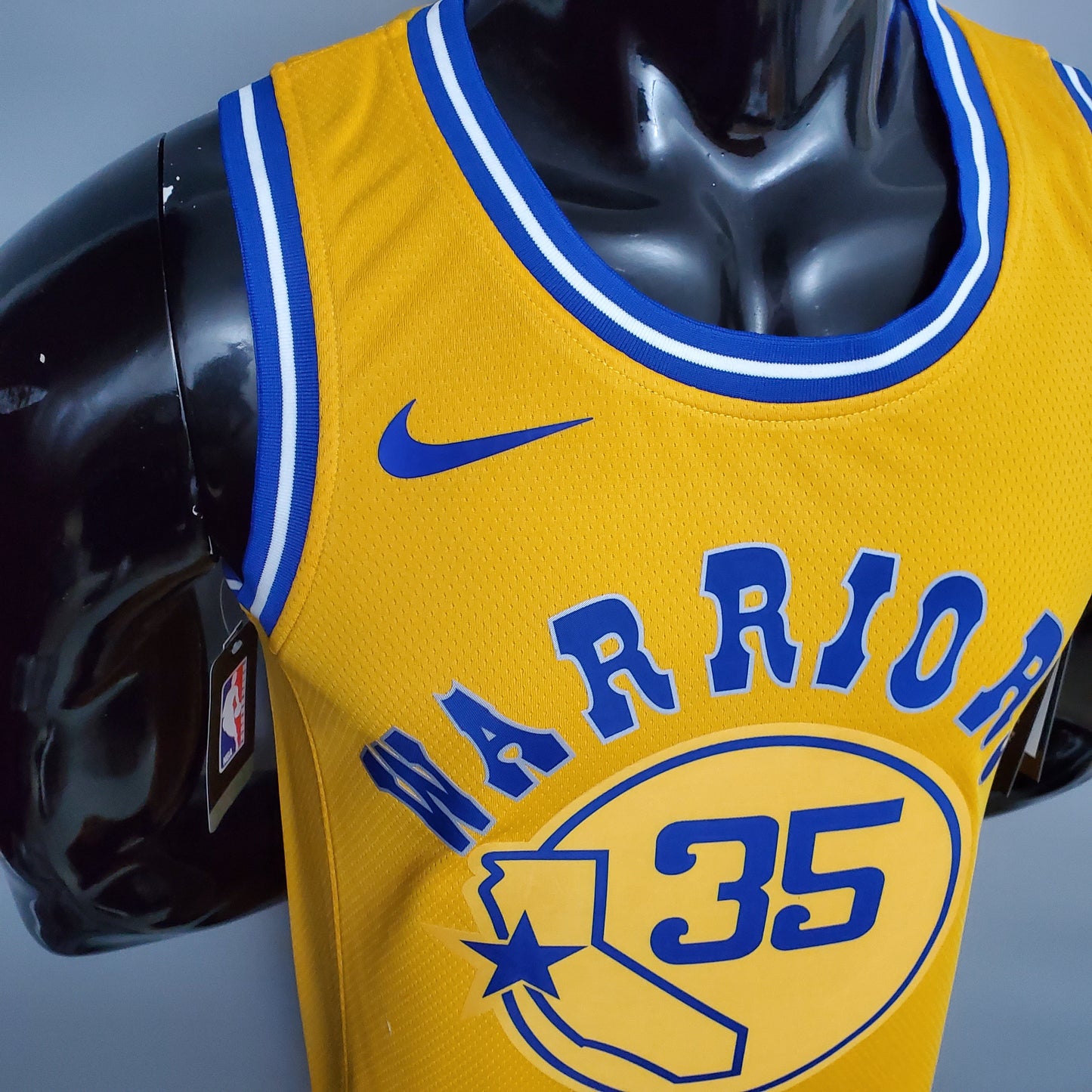 2020 Golden State Durant #35 Retro Basketball Jersey