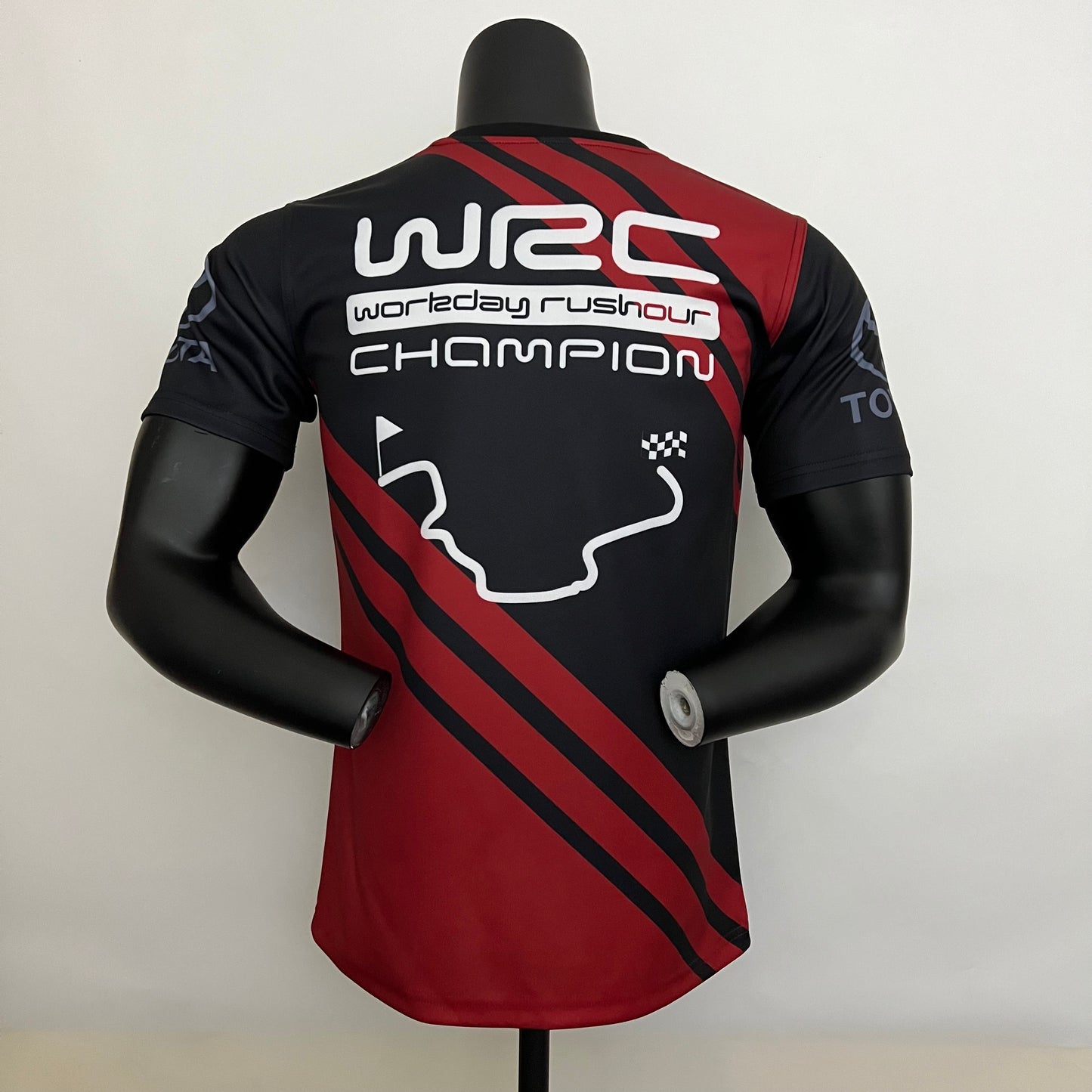 Toyota Gazoo Racing 2023 Player Fit T-Shirt | Black Red