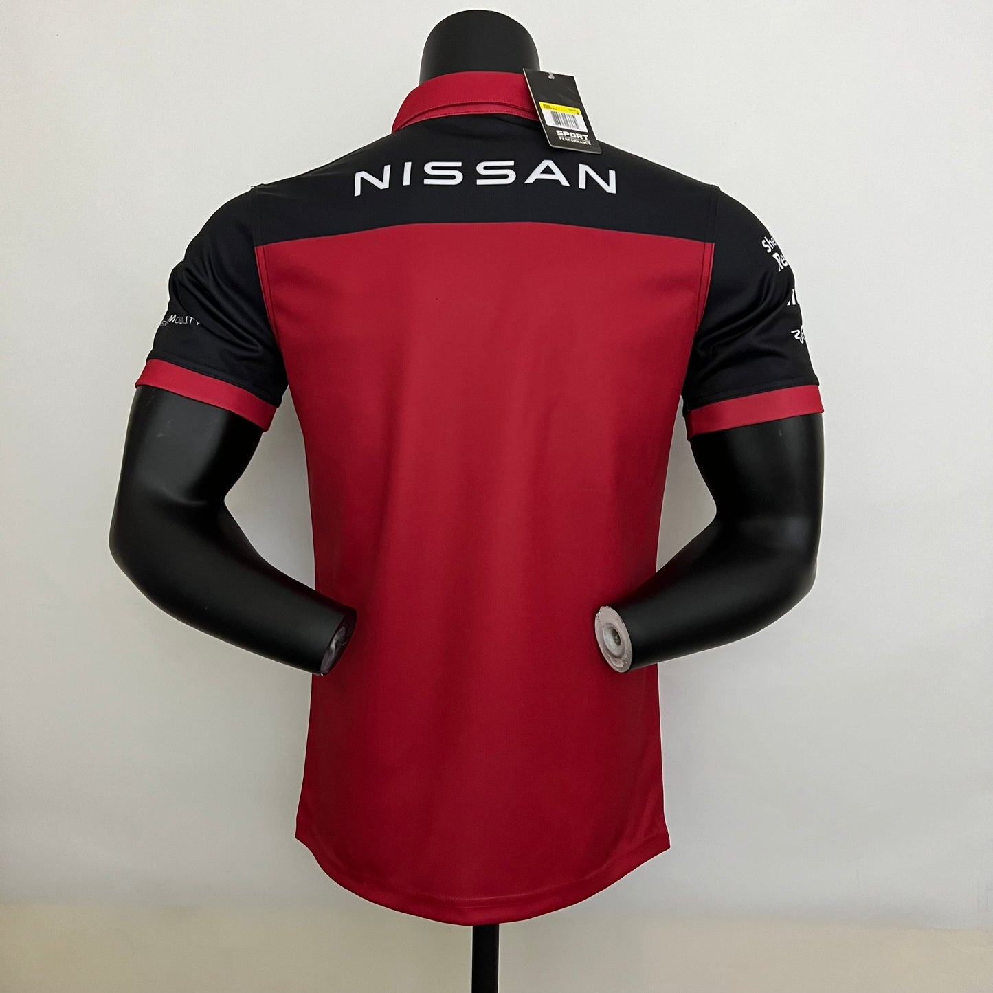 Nissan e.dams F1 2023 Polo – Player Fit | Black Red