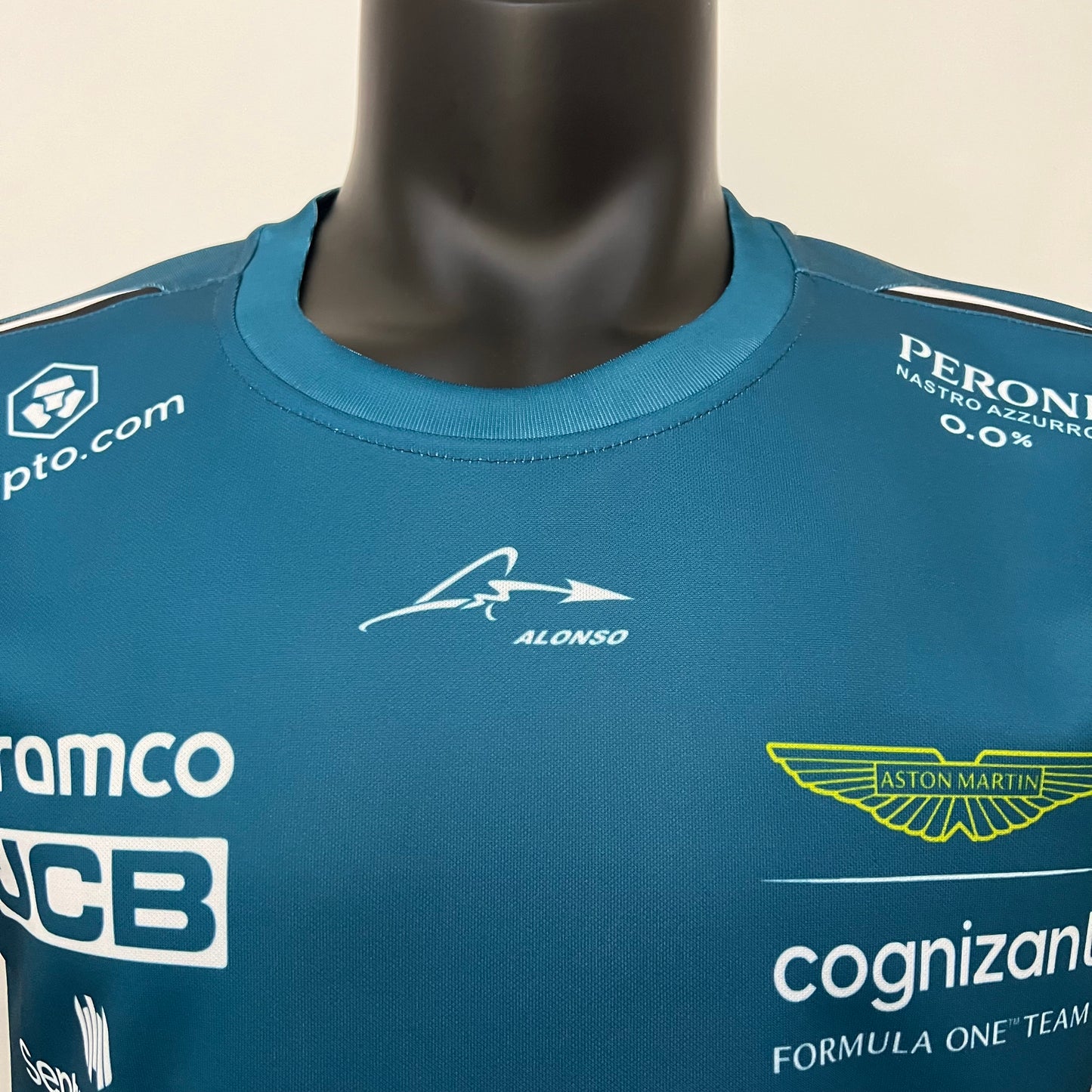 Aston Martin F1 2023 T-Shirt – Aramco Team Edition | Teal