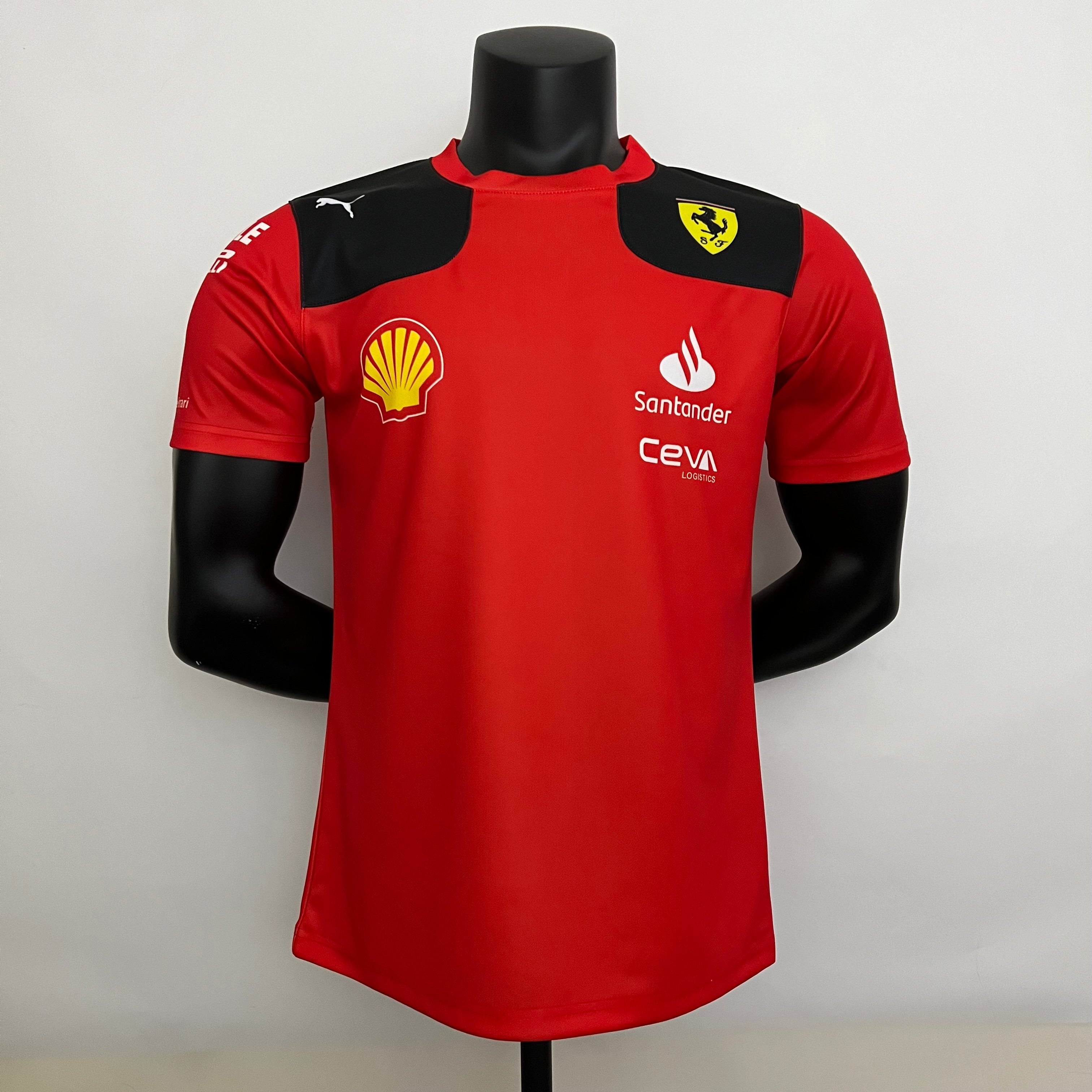 Ferrari F1 2023 T-Shirt – Player Fit – Charles Leclerc #16 | Red