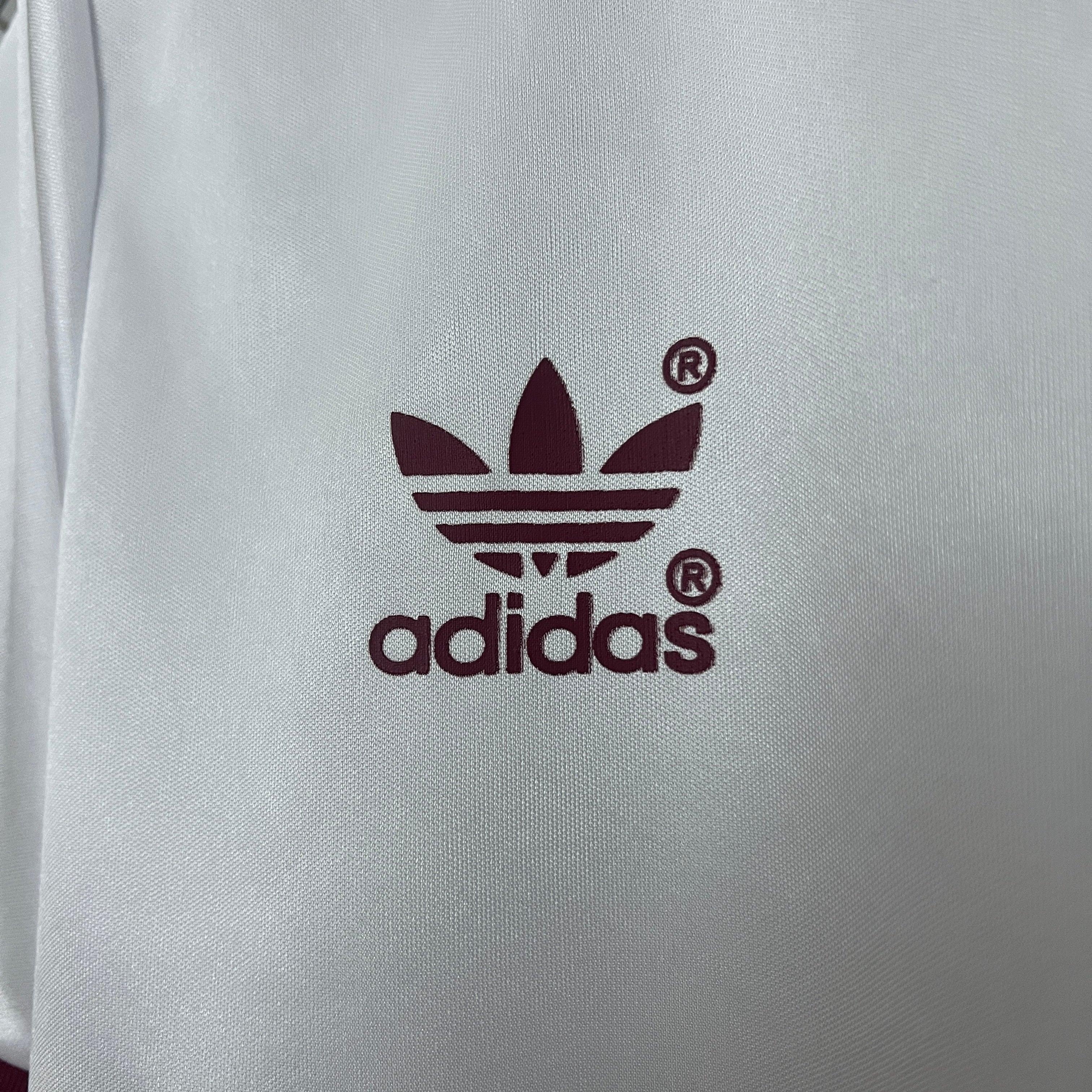 1990s Roma Retro Football Shirt | White Burgundy Home