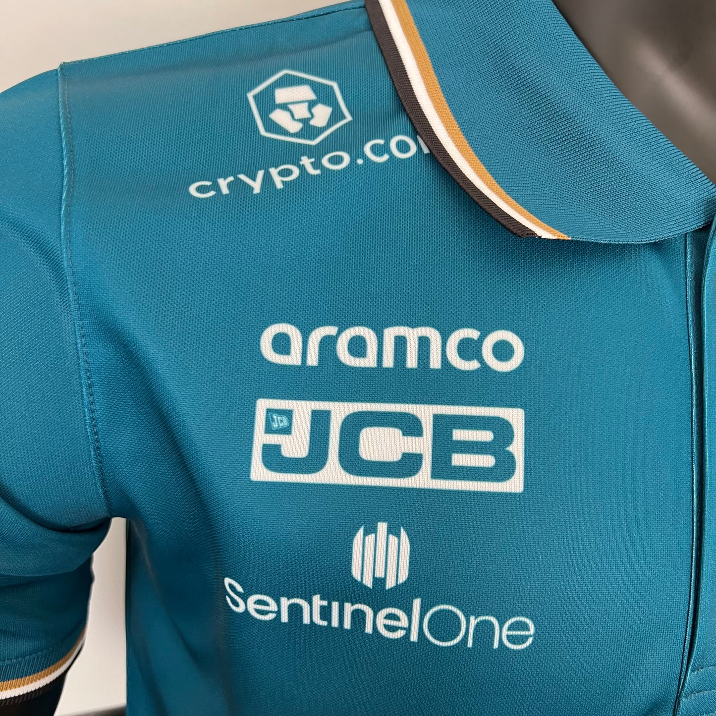 Aston Martin F1 2023 Polo – Player Fit – Alonso #14 | Teal