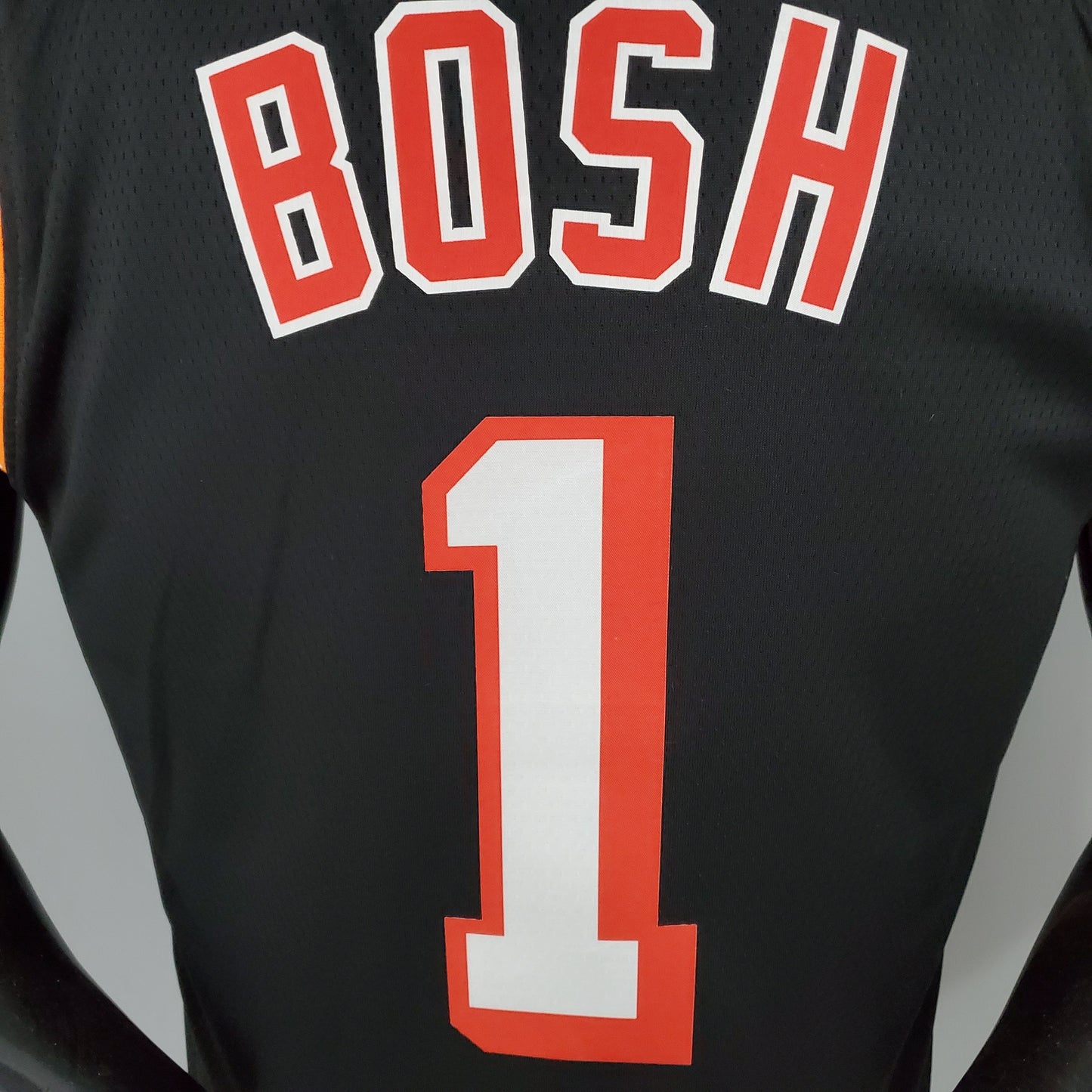 2006 Miami Bosh #1 Retro Basketball Jersey