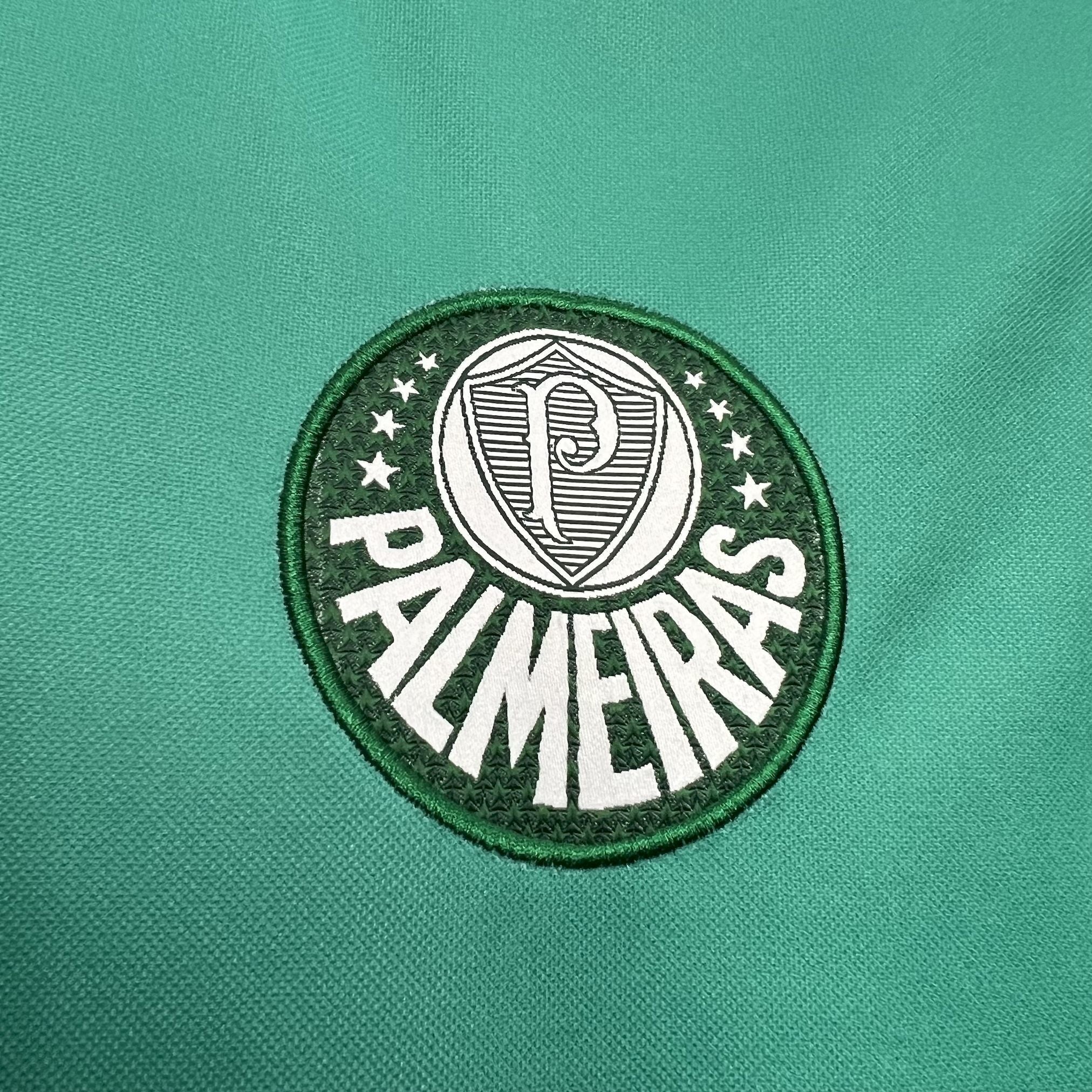 1990s Palmeiras Retro Football Shirt | Green Light Green Home