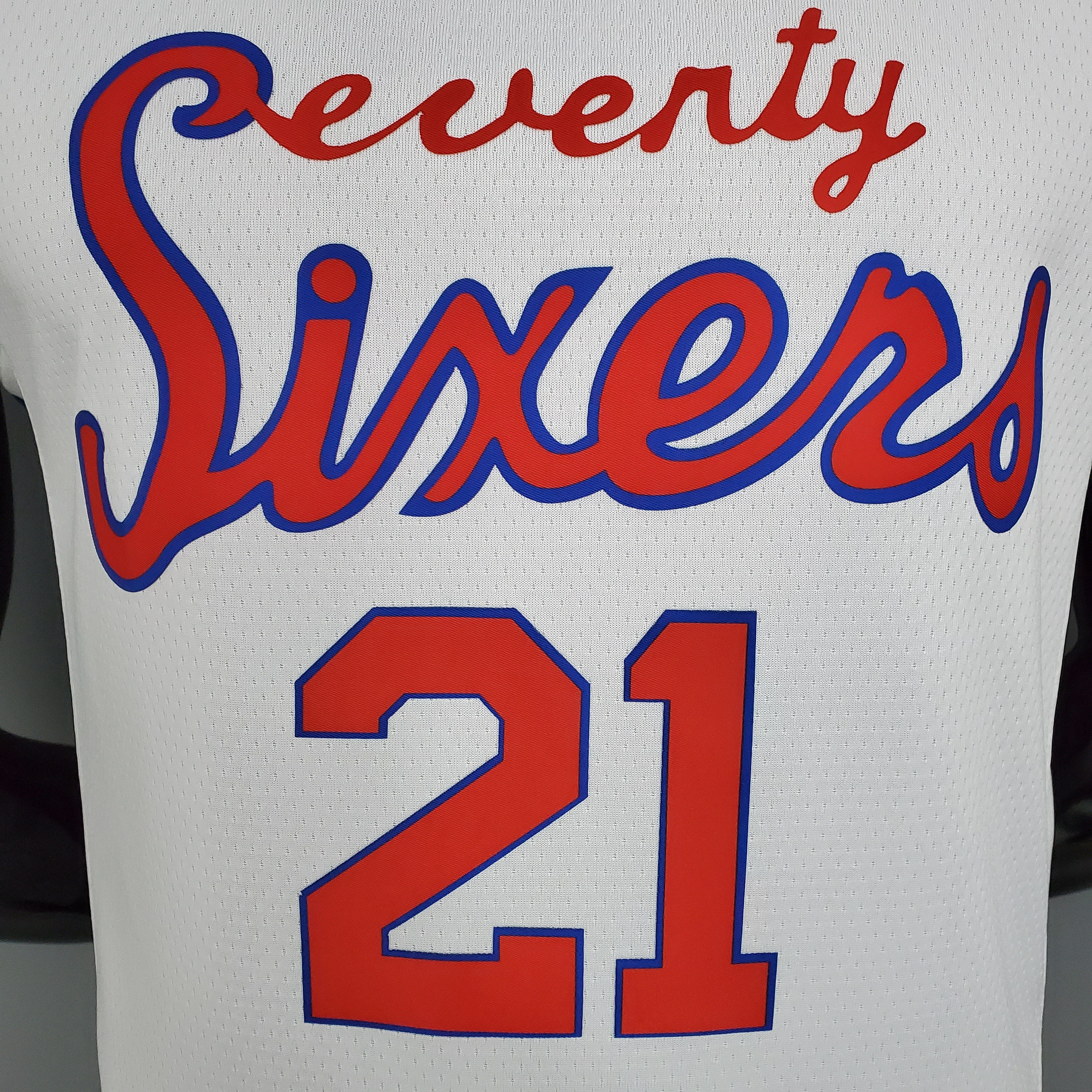 2020 Philadelphia Embiid #21 Retro Basketball Jersey
