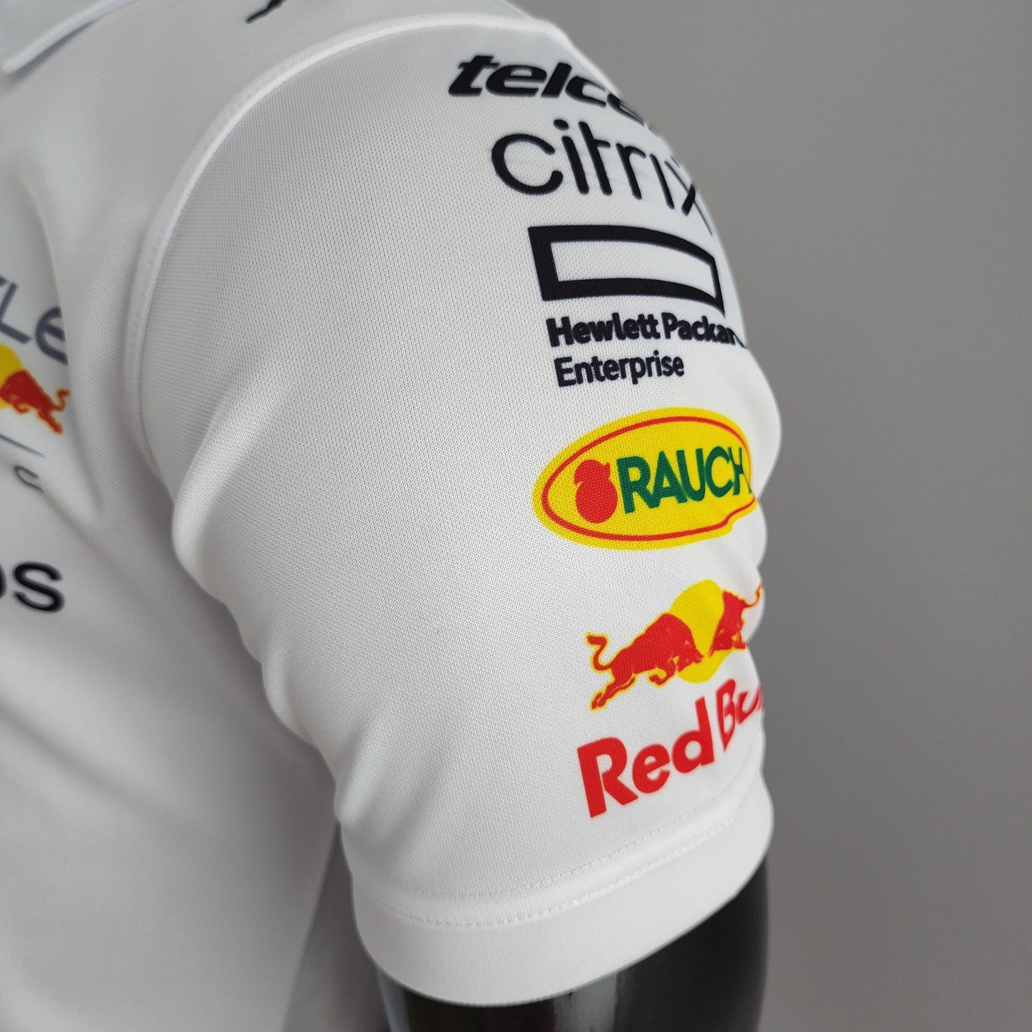Red Bull Racing F1 2023 Polo – Player Fit | White