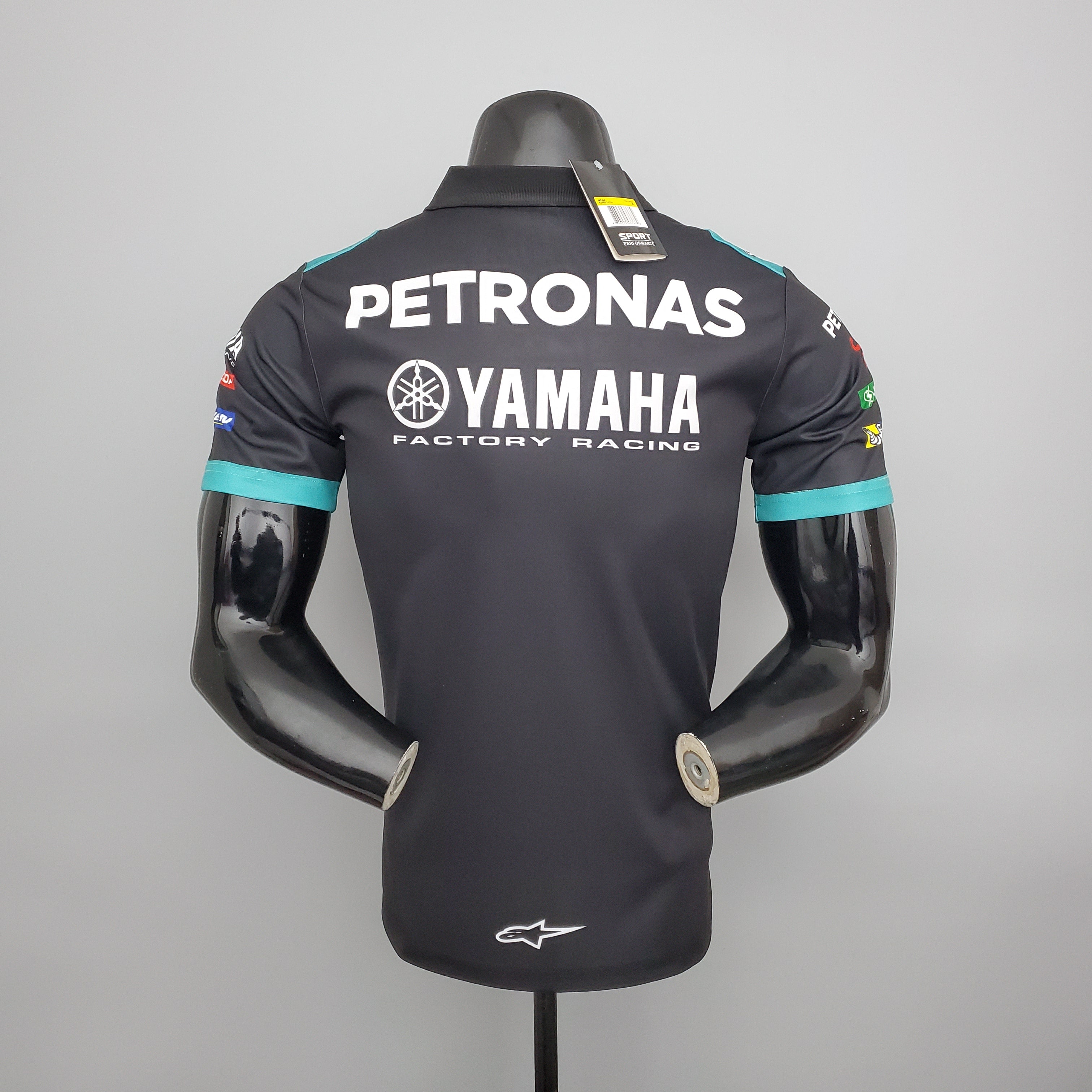 Yamaha F1 2023 Polo — Player Fit | Black