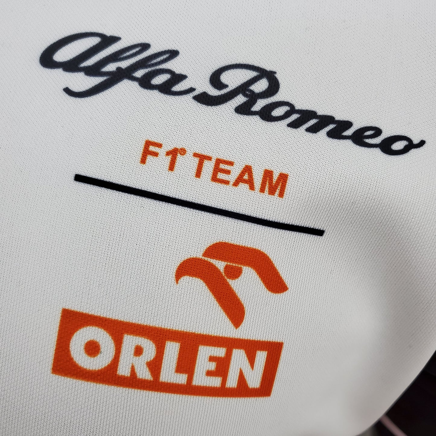 Alfa Romeo F1 2023 Polo – Player Fit | Black White Red