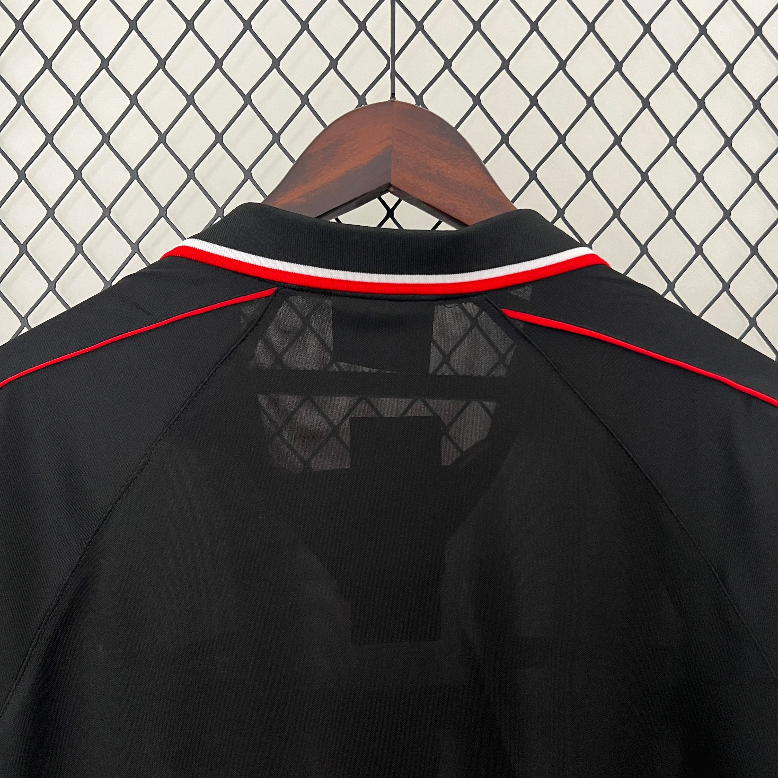 1990s Ajax Retro Football Shirt | White Black Home