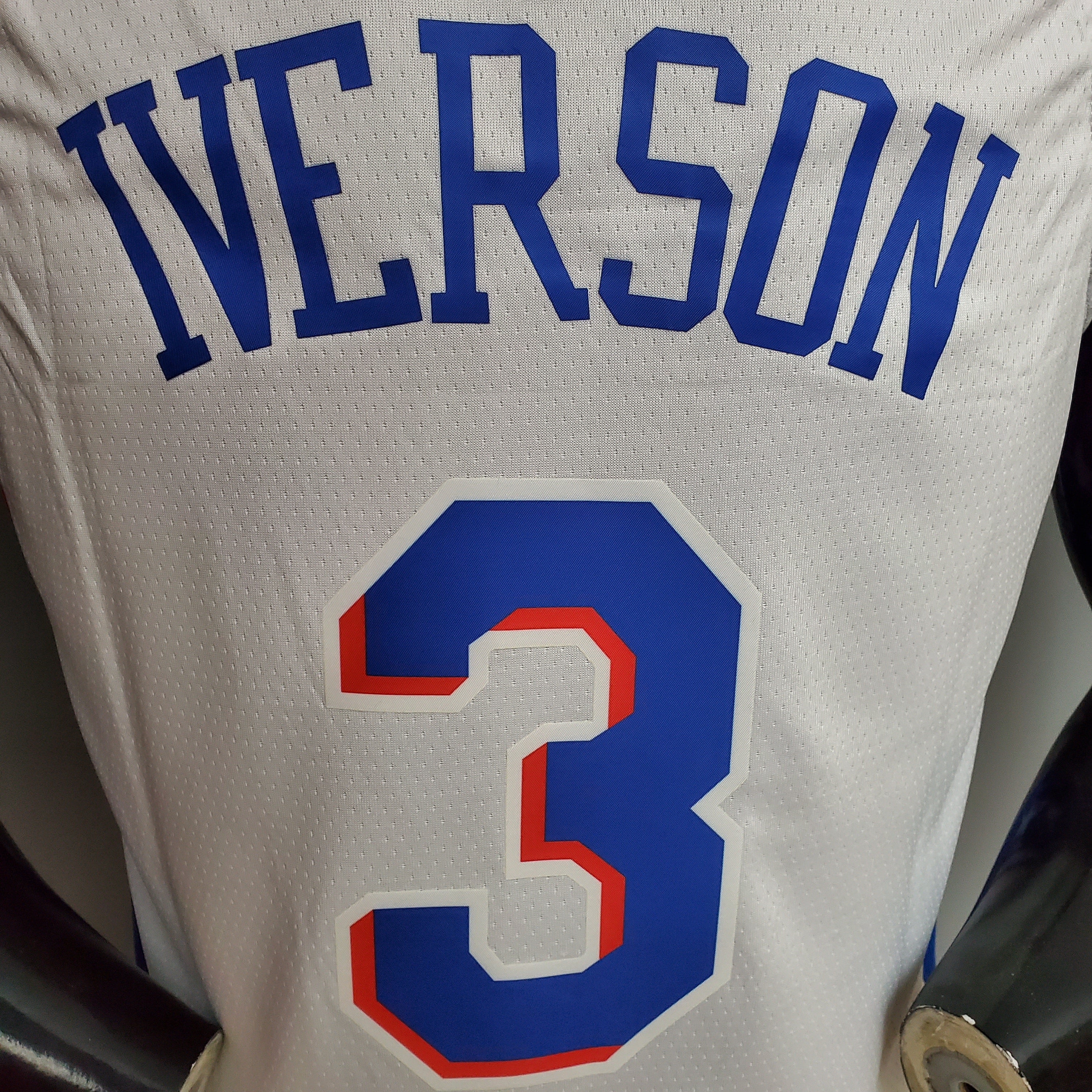 2023 Philadelphia 76ers Iverson #3 Swingman Edition Jersey