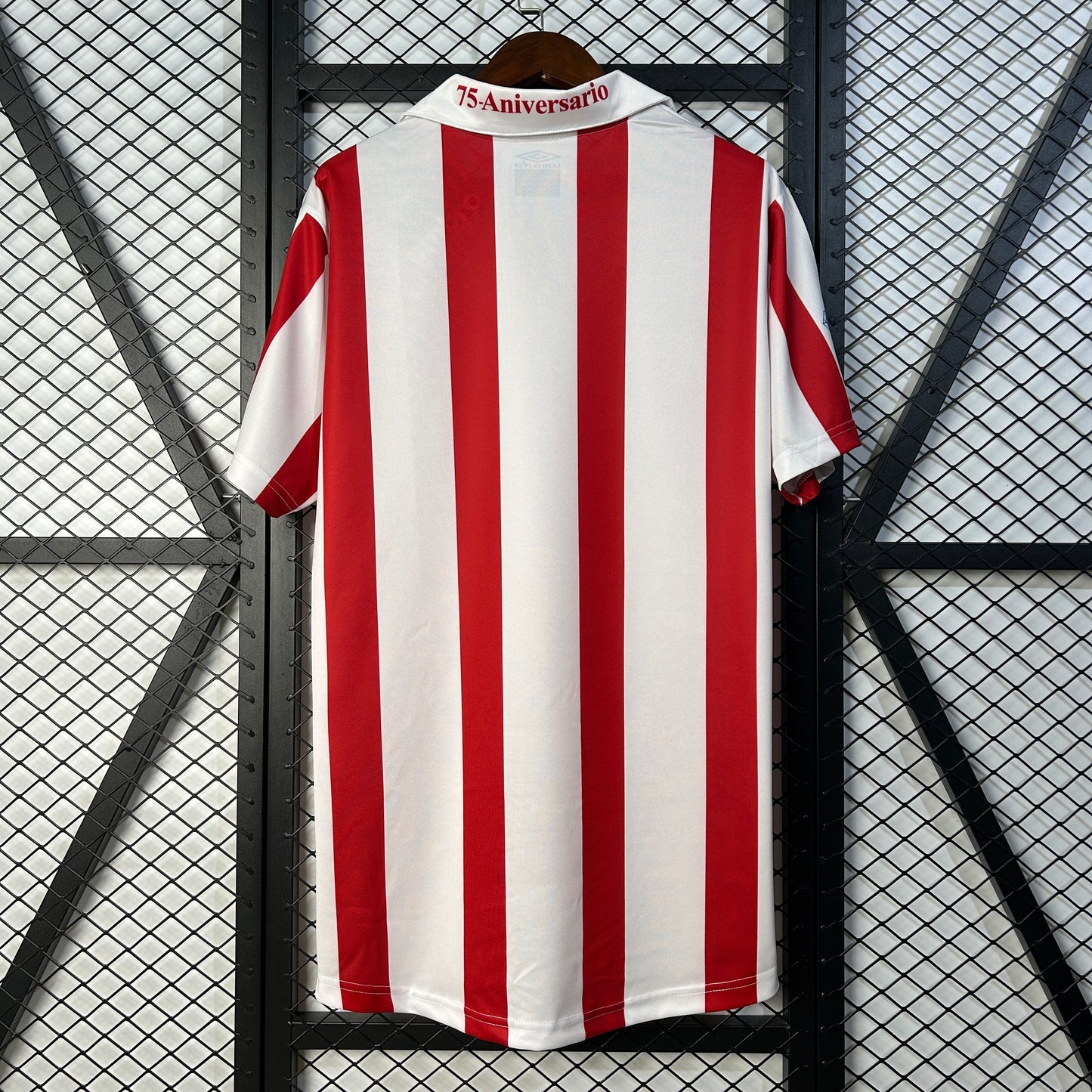 1980s Granada Retro Football Shirt | Red White Home
