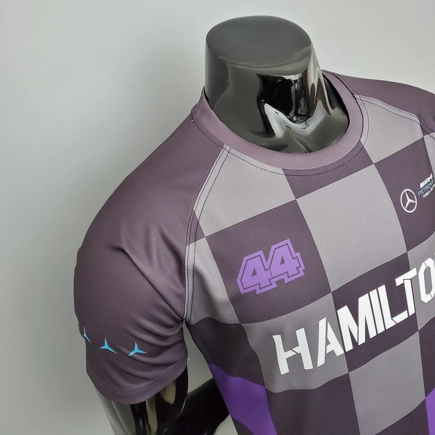 Mercedes F1 2025 Player Fit T-Shirt – Lewis Hamilton #44 Mercedes | Purple