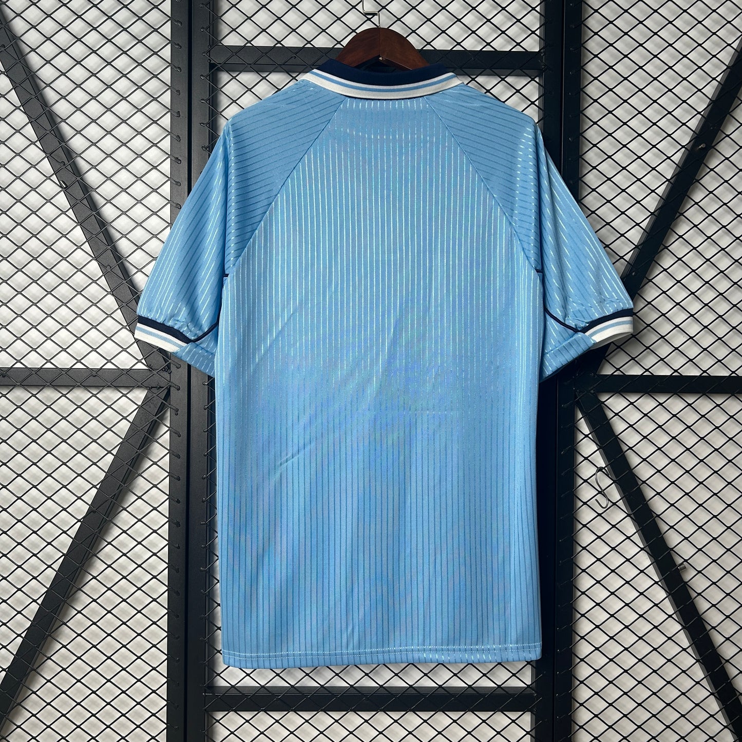 1990s Celta Vigo Retro Football Shirt | Sky Blue Navy Home