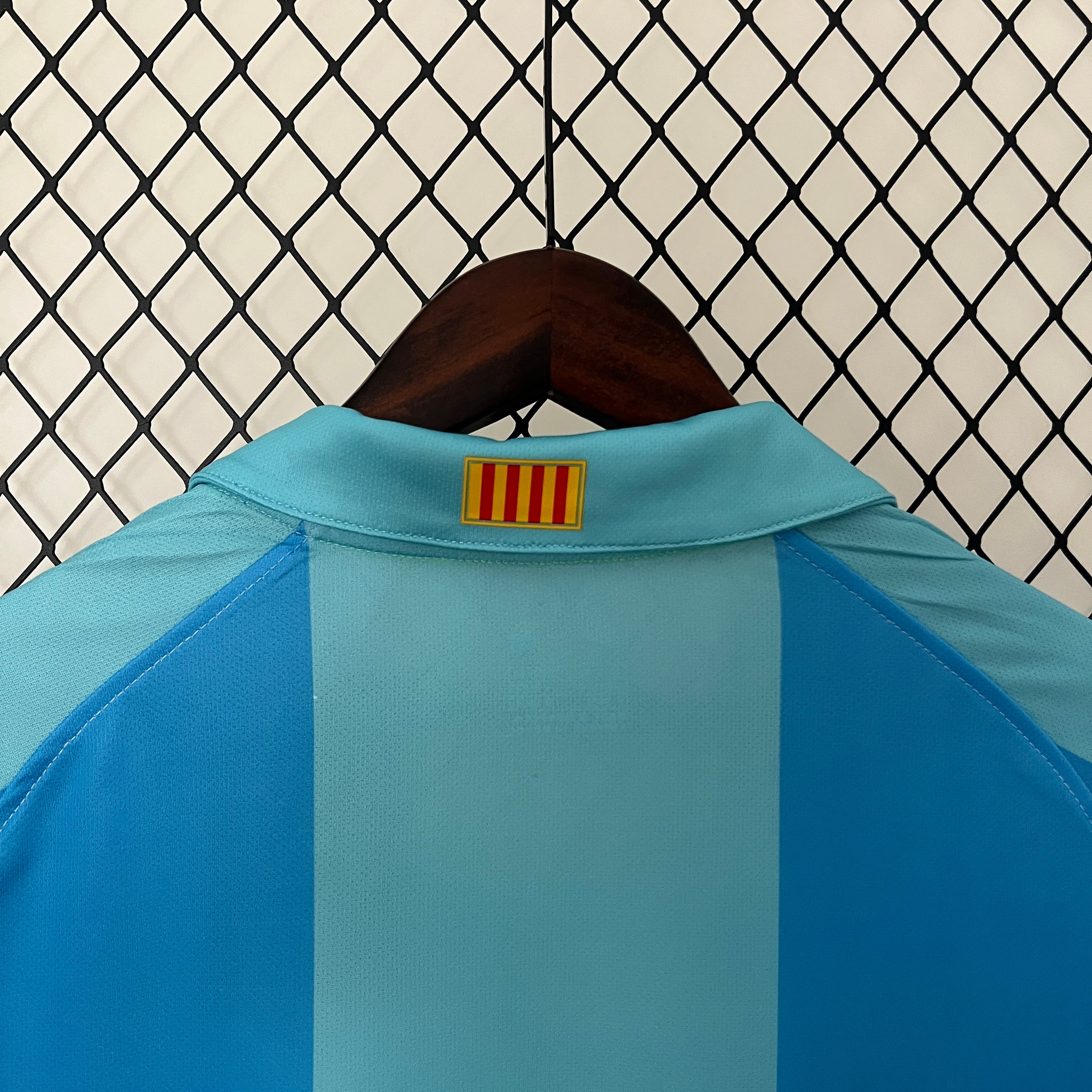 2000s Barcelona Retro Football Shirt | Sky Blue Blue Home