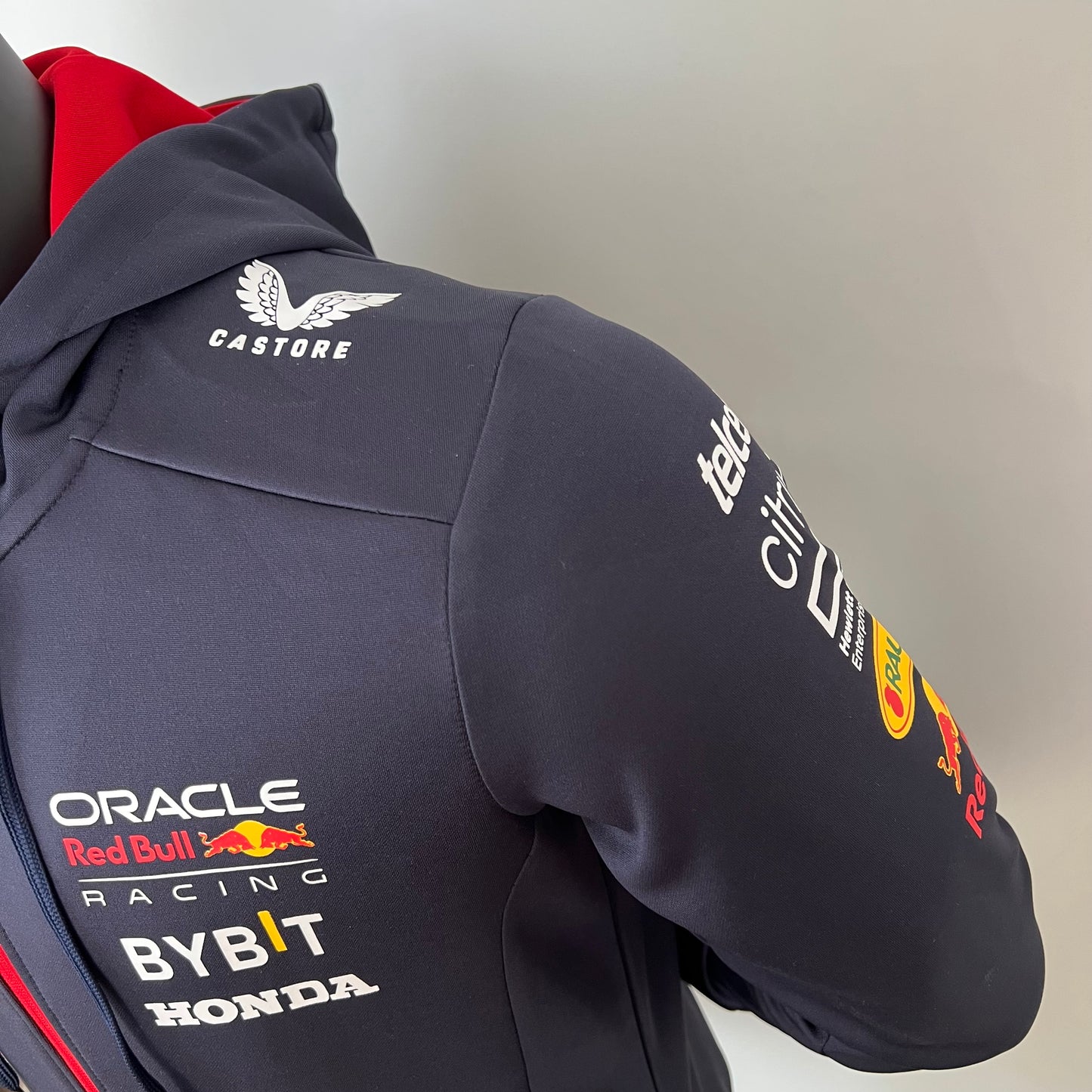 Red Bull Racing F1 2023 Hoodie – Player Fit | Navy Blue