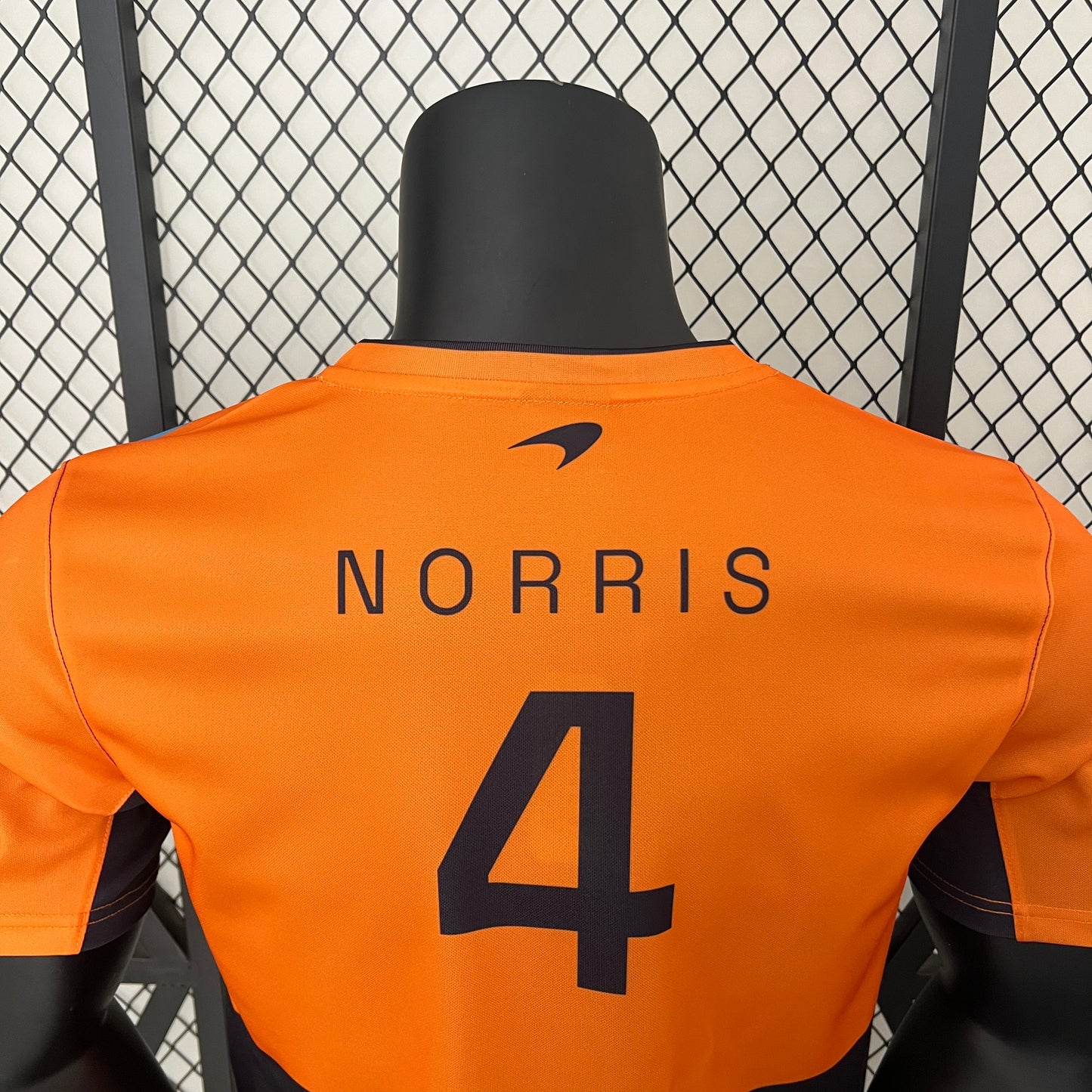 McLaren F1 2023 Player Fit T-Shirt – Lando Norris #4 | Navy Orange