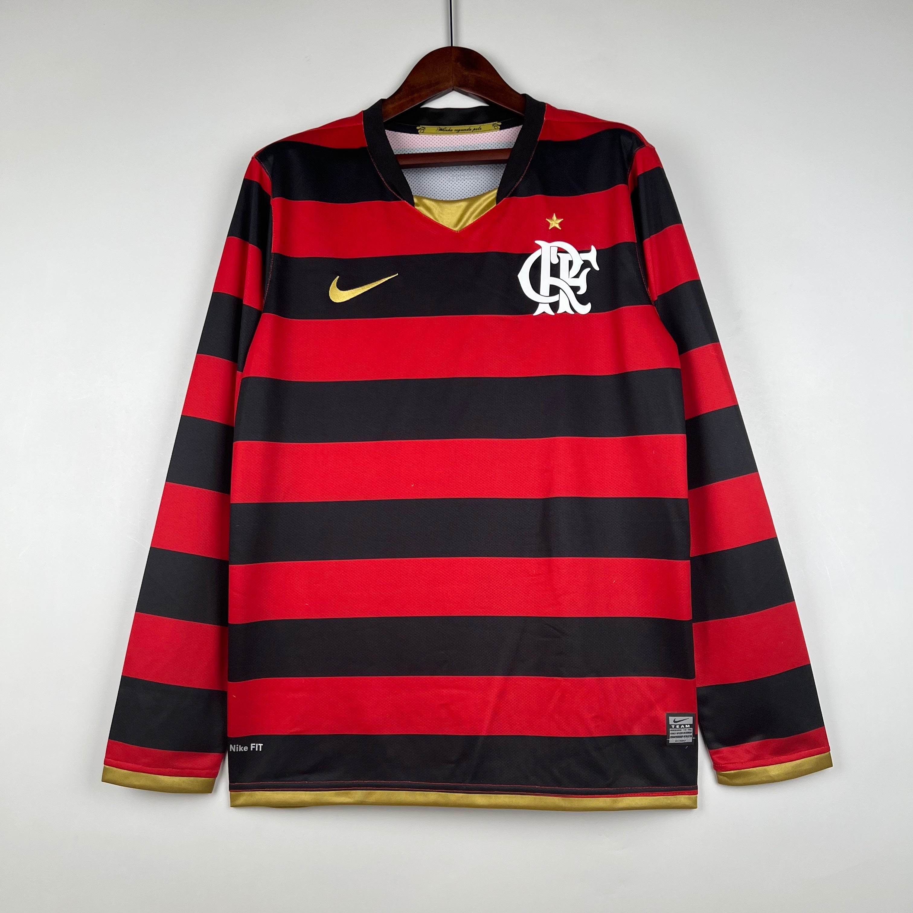 1990s Flamengo Retro Football Shirt | Red Black Home