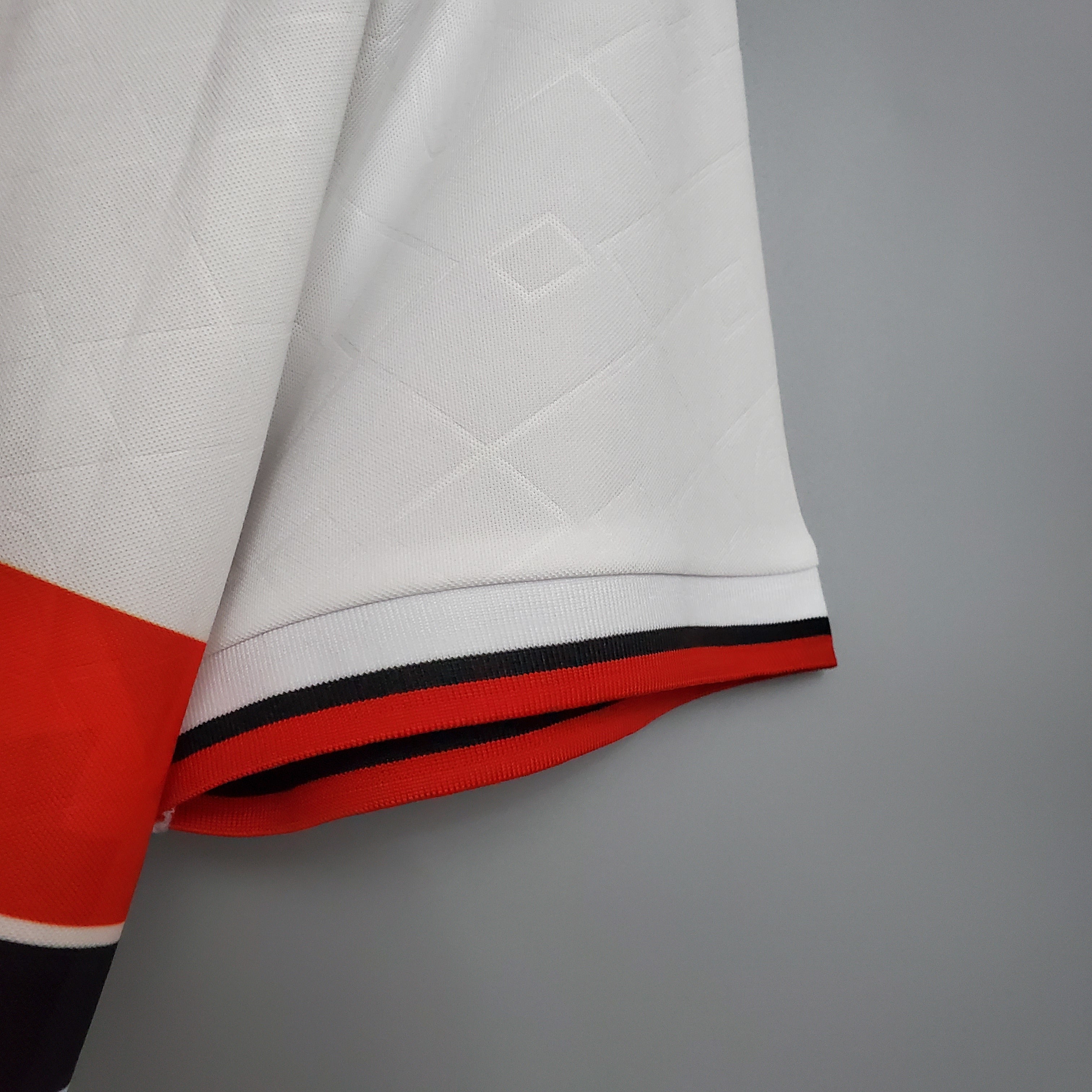 1990s AC Milan Retro Football Shirt | White Red Third