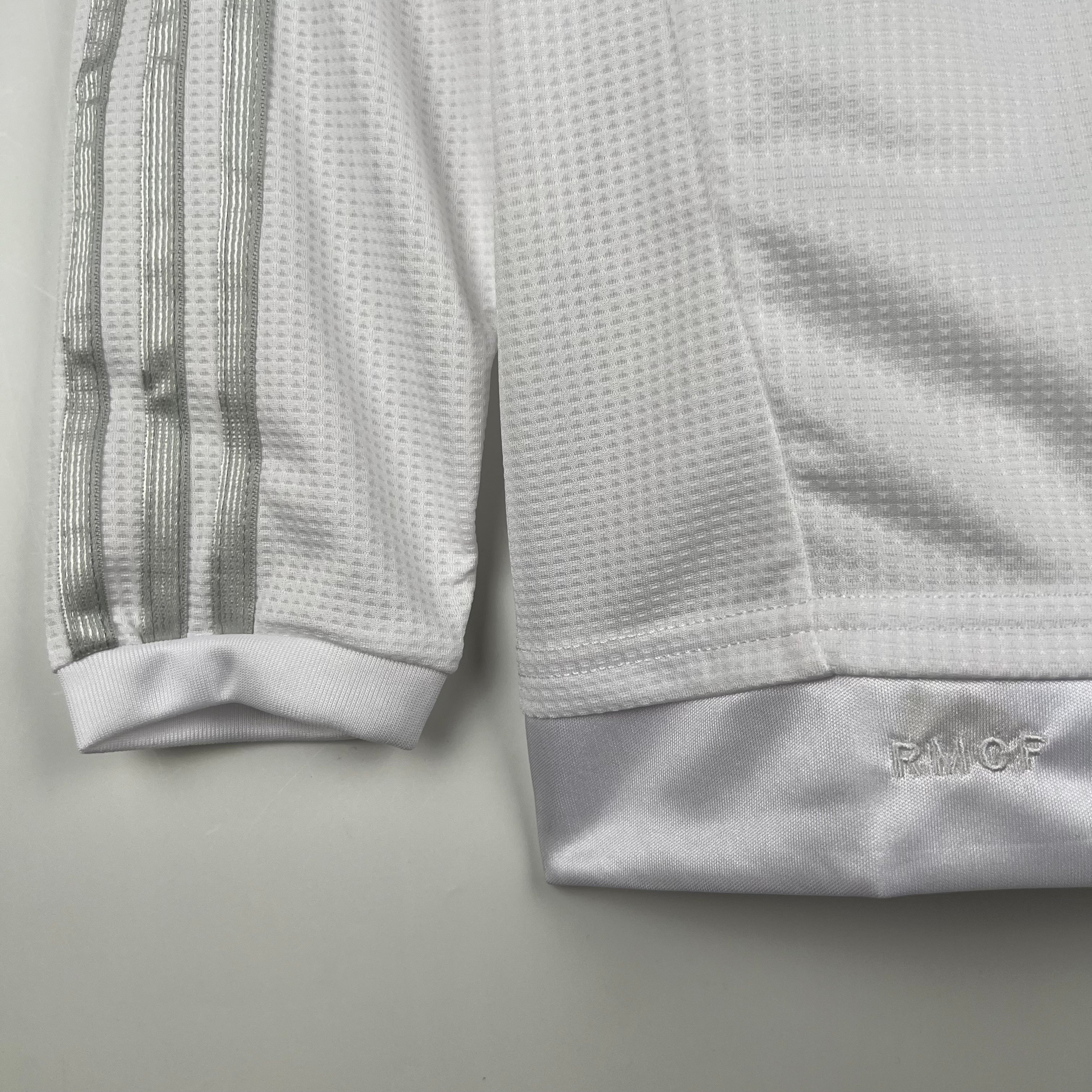 2010s Real Madrid Retro Football Shirt | White Silver Home