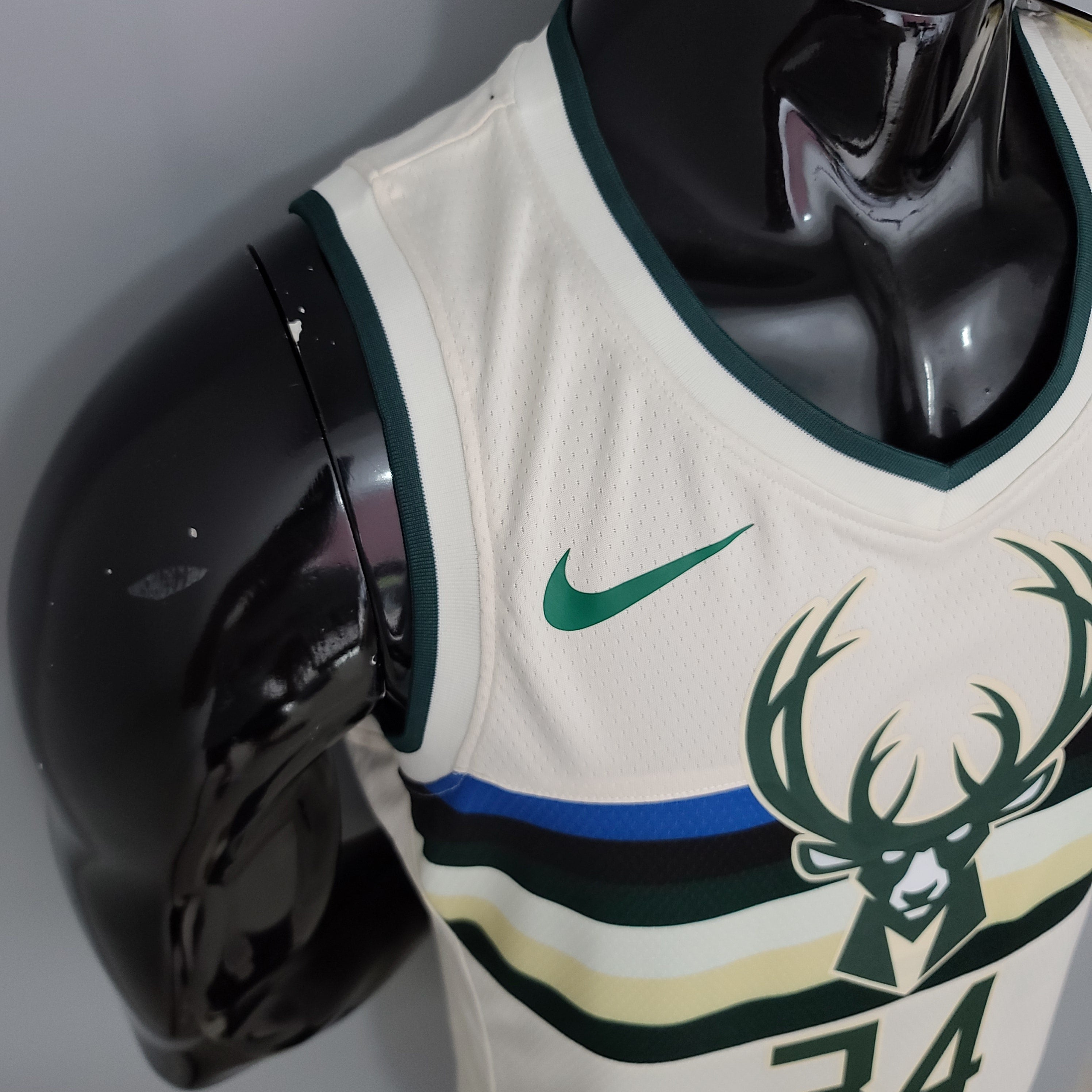 2023 Milwaukee Bucks Antetokounmpo #34 Swingman Edition Jersey