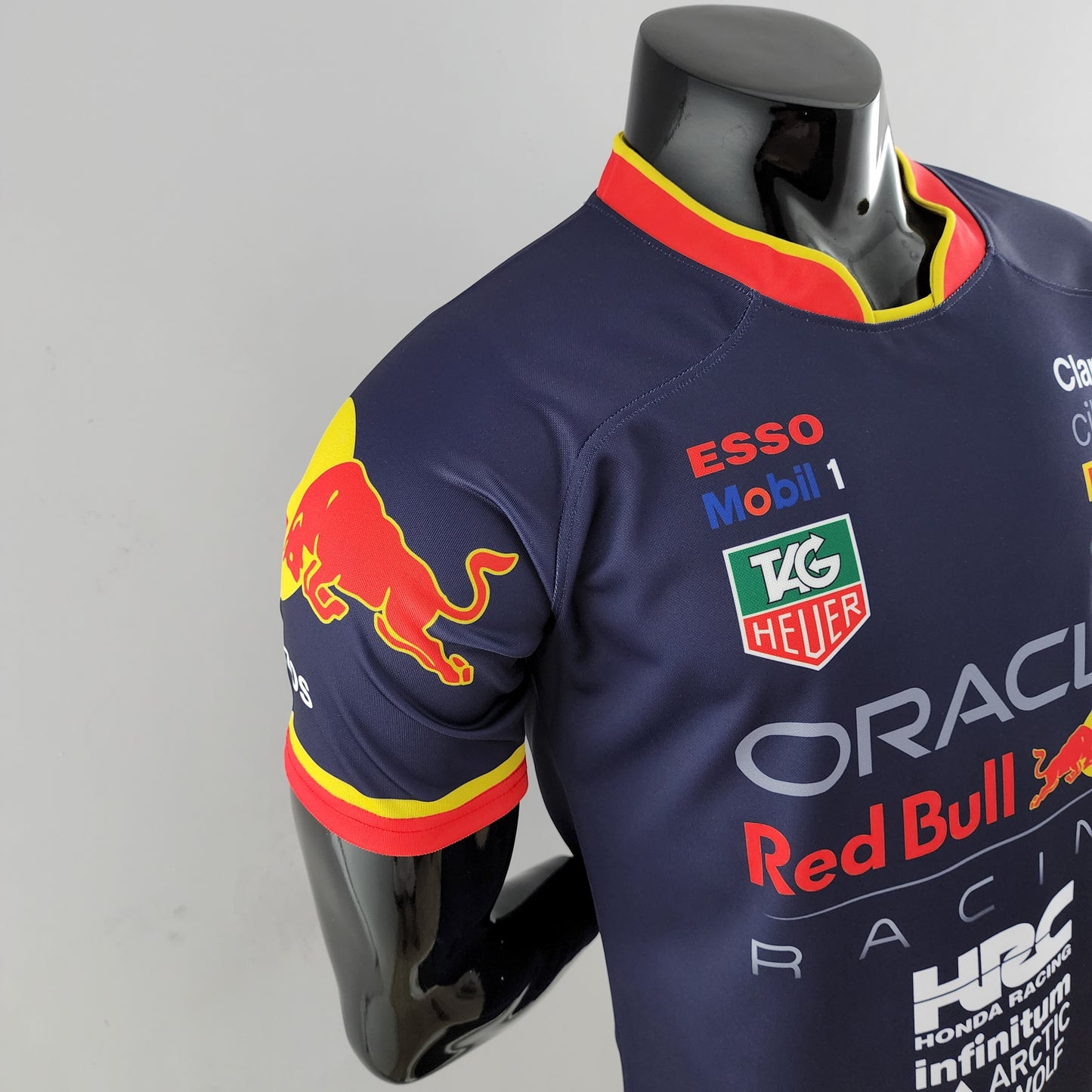 Red Bull Racing F1 2023 Player Fit T-Shirt Artic Wolf | Navy Blue