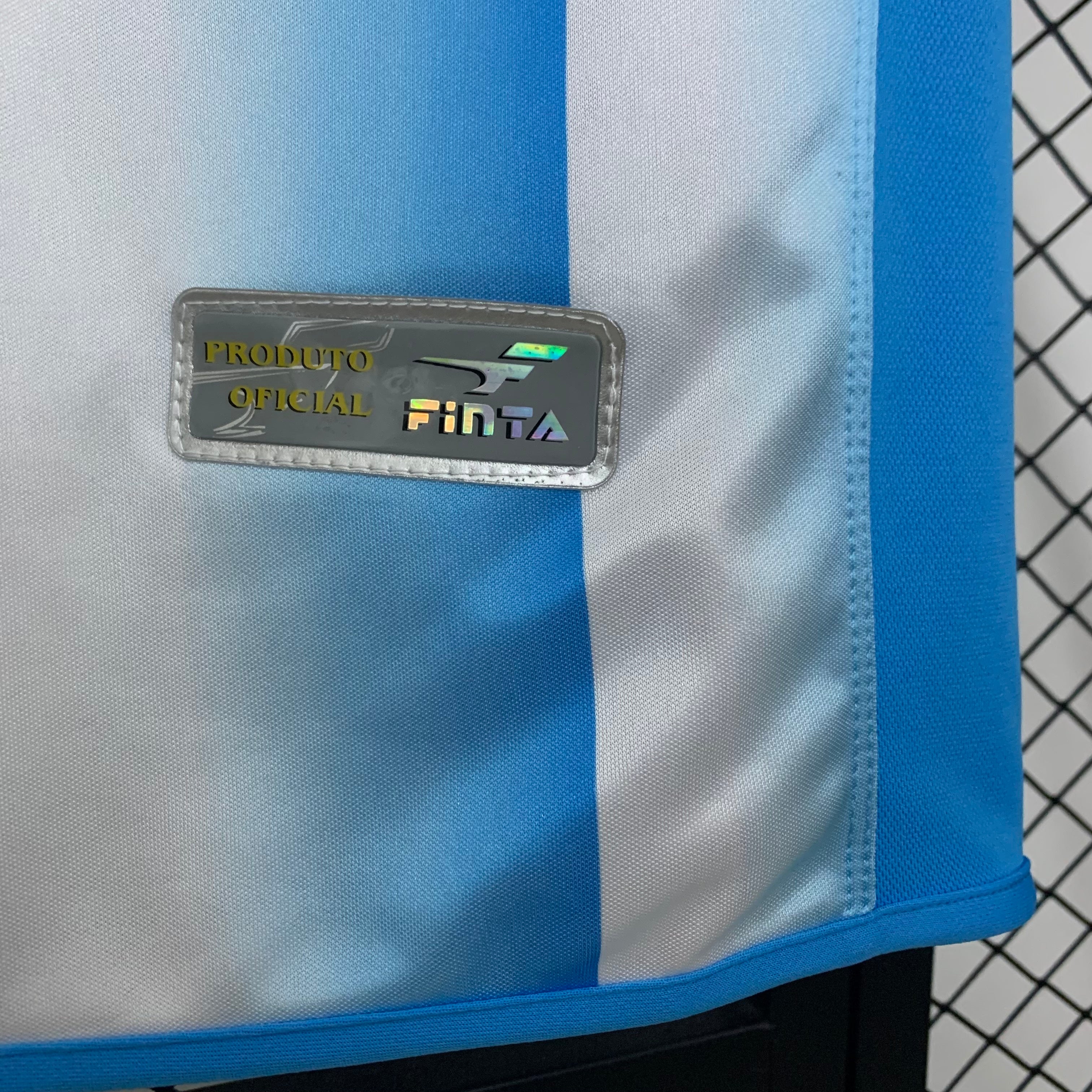 1990s Sao Cristovao Retro Football Shirt | Sky Blue White Home