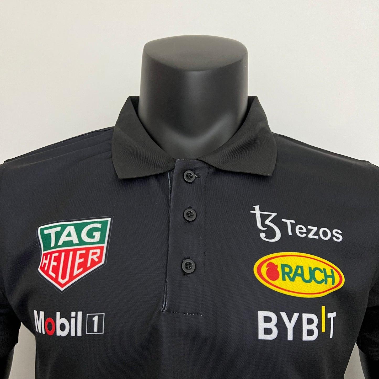 Red Bull Racing F1 2023 Polo – Player Fit – Checo #11 | Black