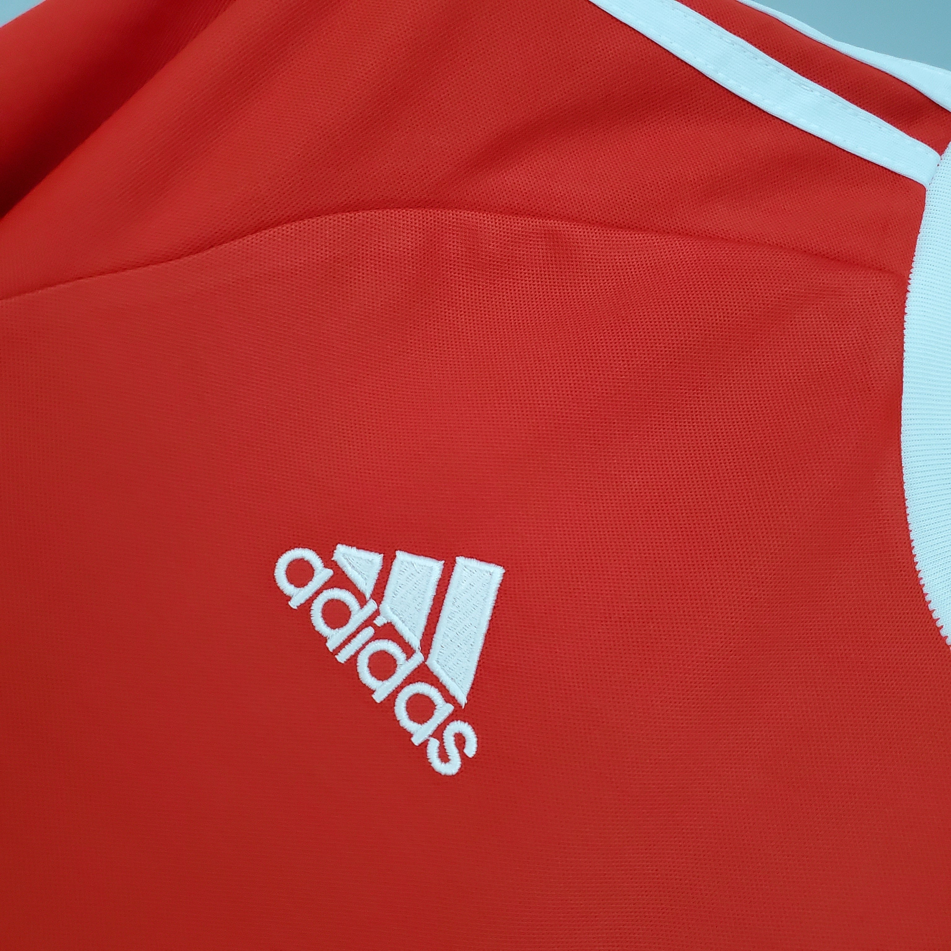 1990s Bayern Munich Retro Football Shirt | Red White Home