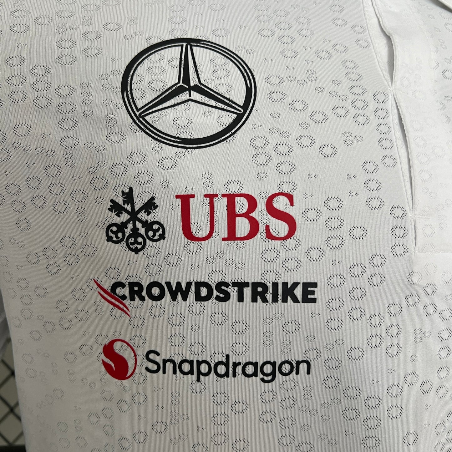 Mercedes F1 2023 Polo – Player Fit | White