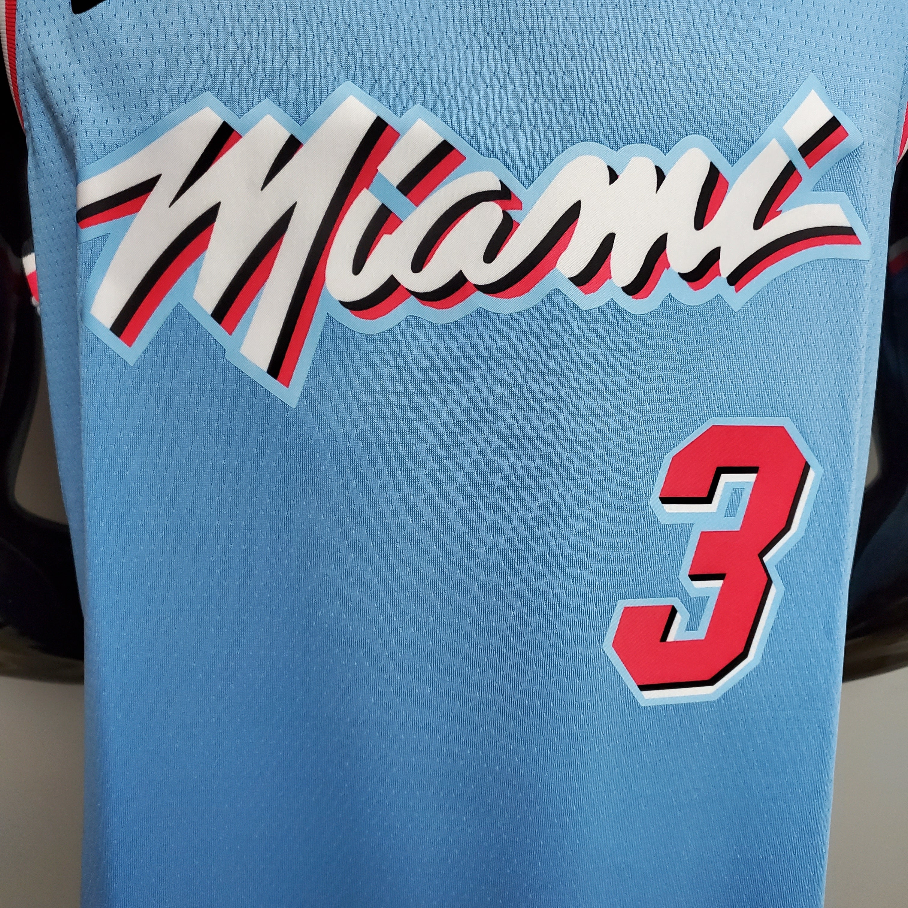 2023 Miami Heat Wade #3 Swingman Edition Jersey