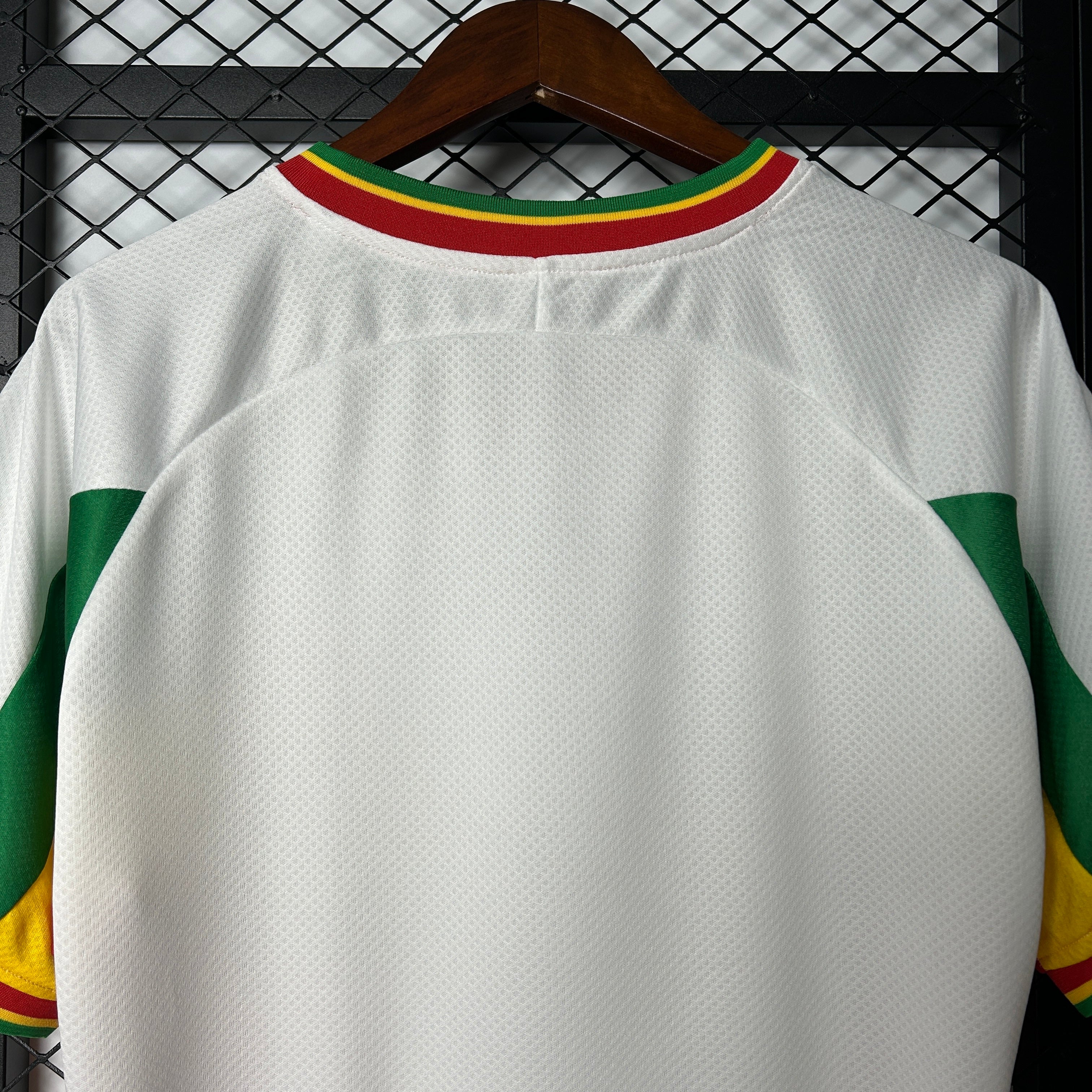 1990s Senegal Retro Football Shirt | White Green Home