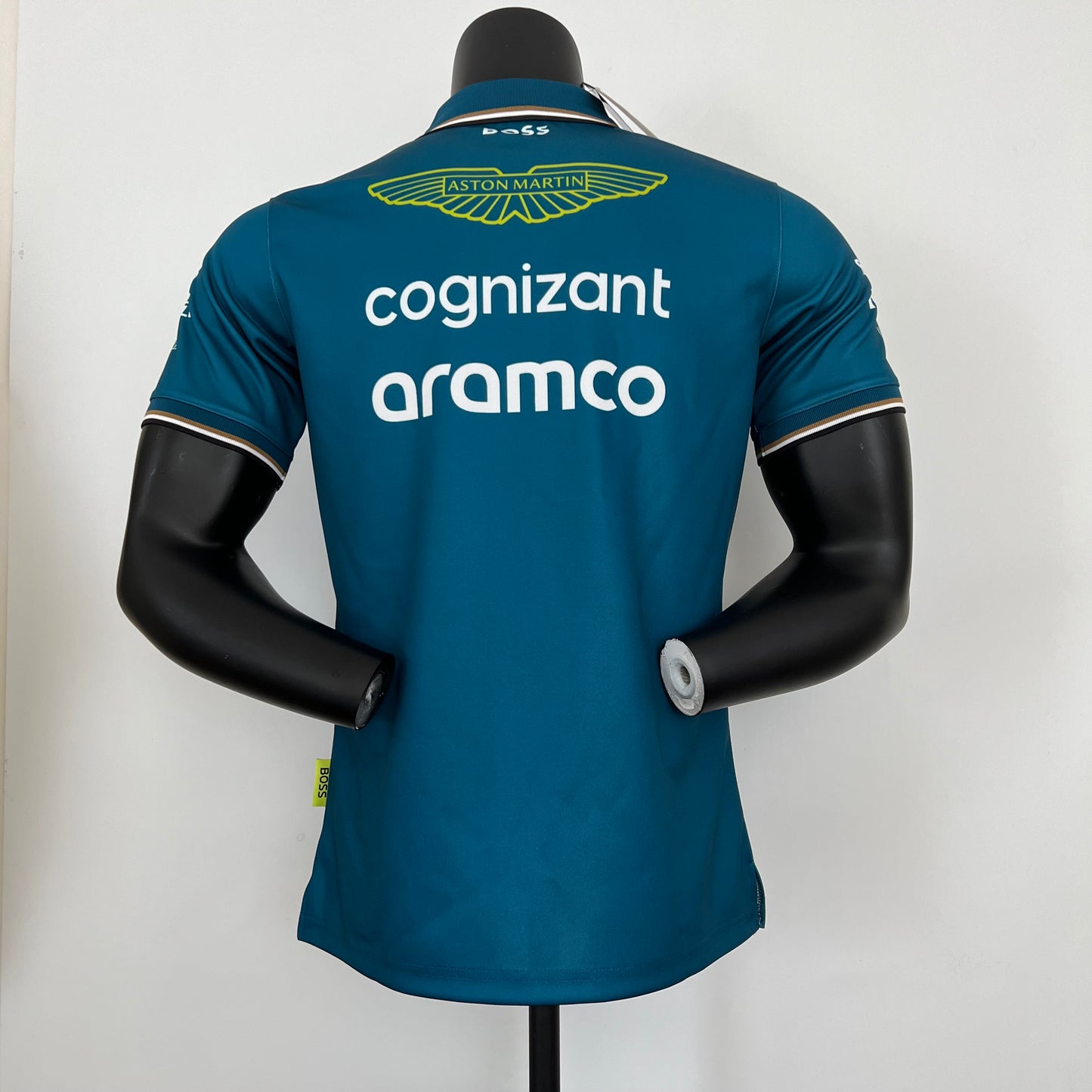 Aston Martin F1 2023 Polo – Player Fit | Teal