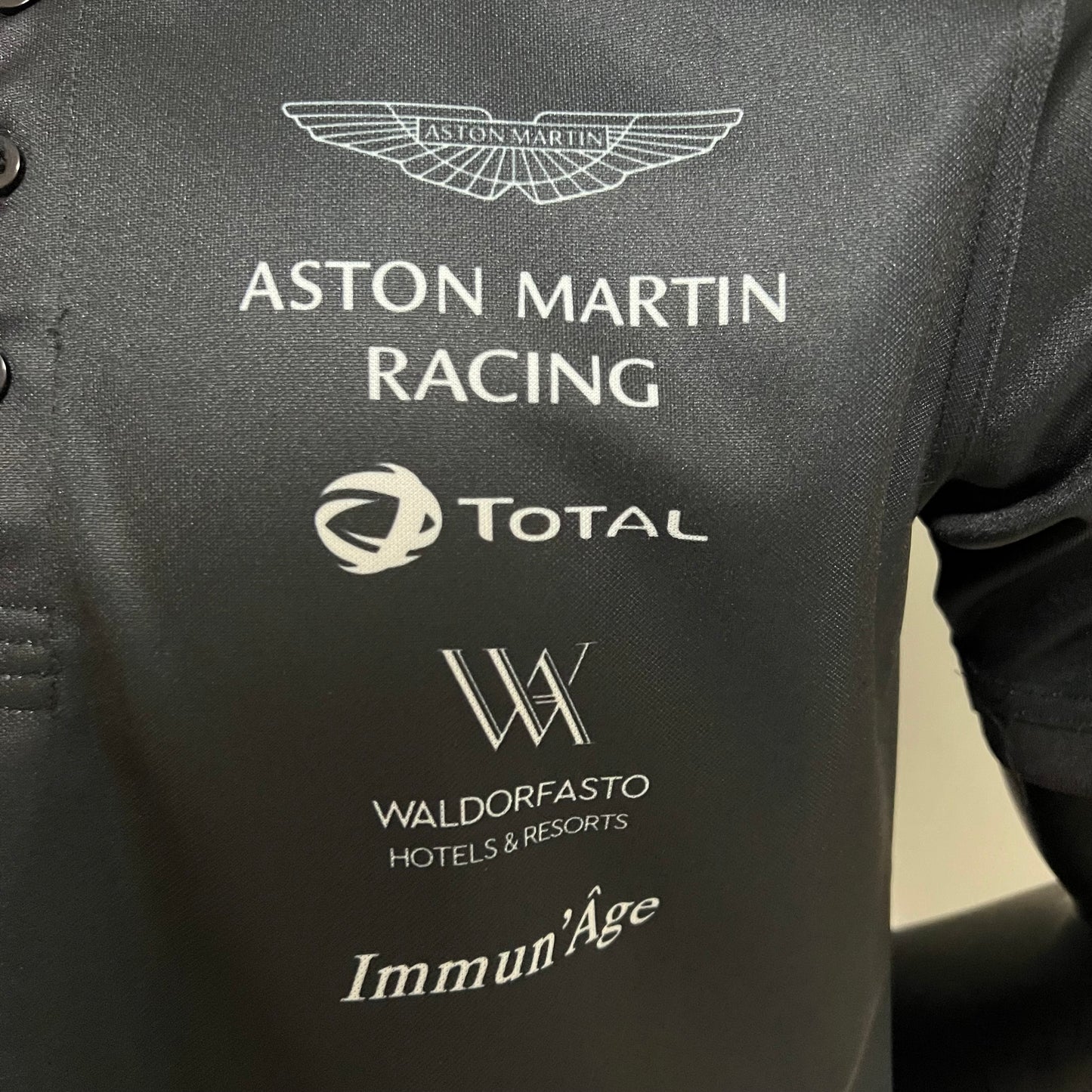 Aston Martin F1 2023 Polo – Player Fit | Black
