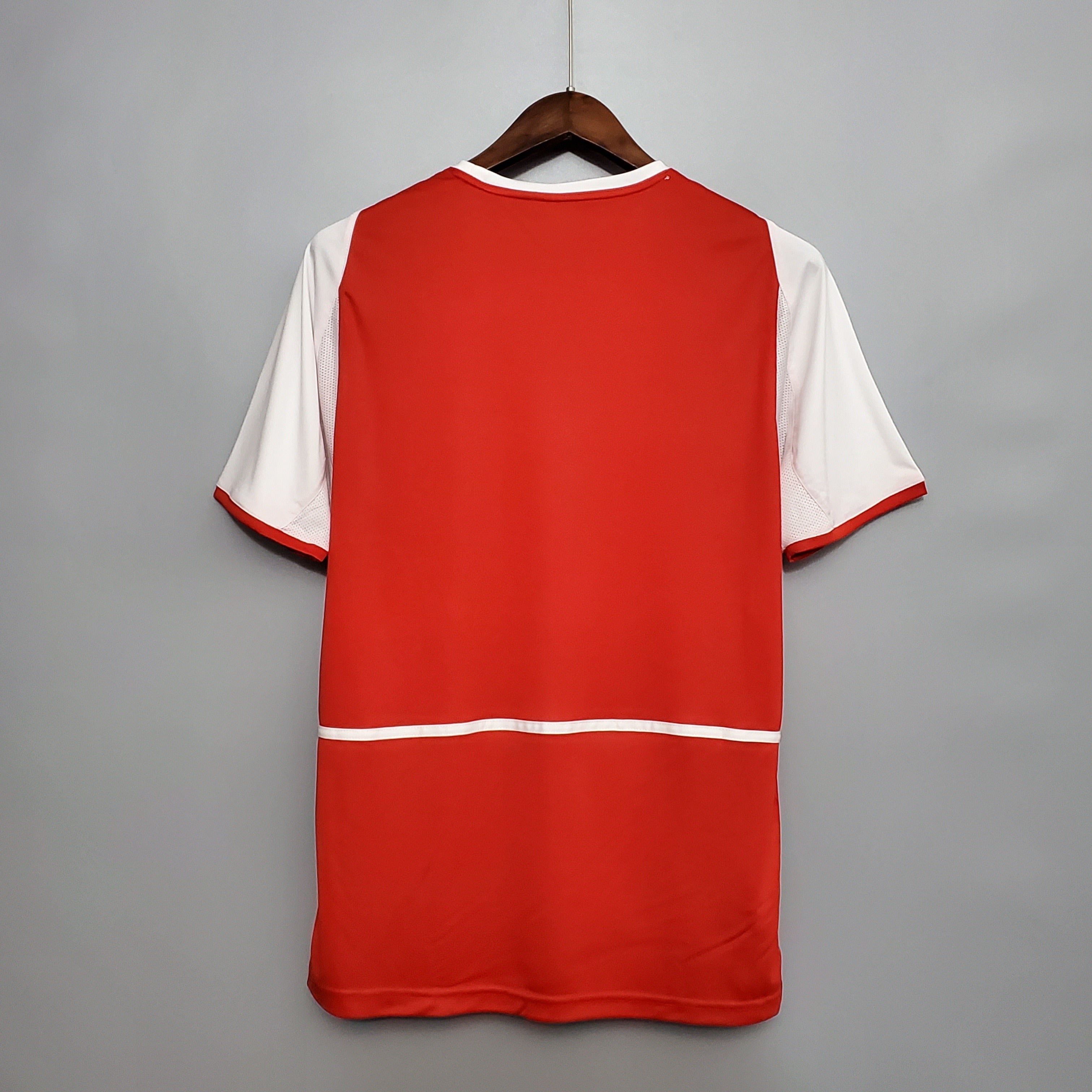 2000s Arsenal Retro Football Shirt | Red White Home